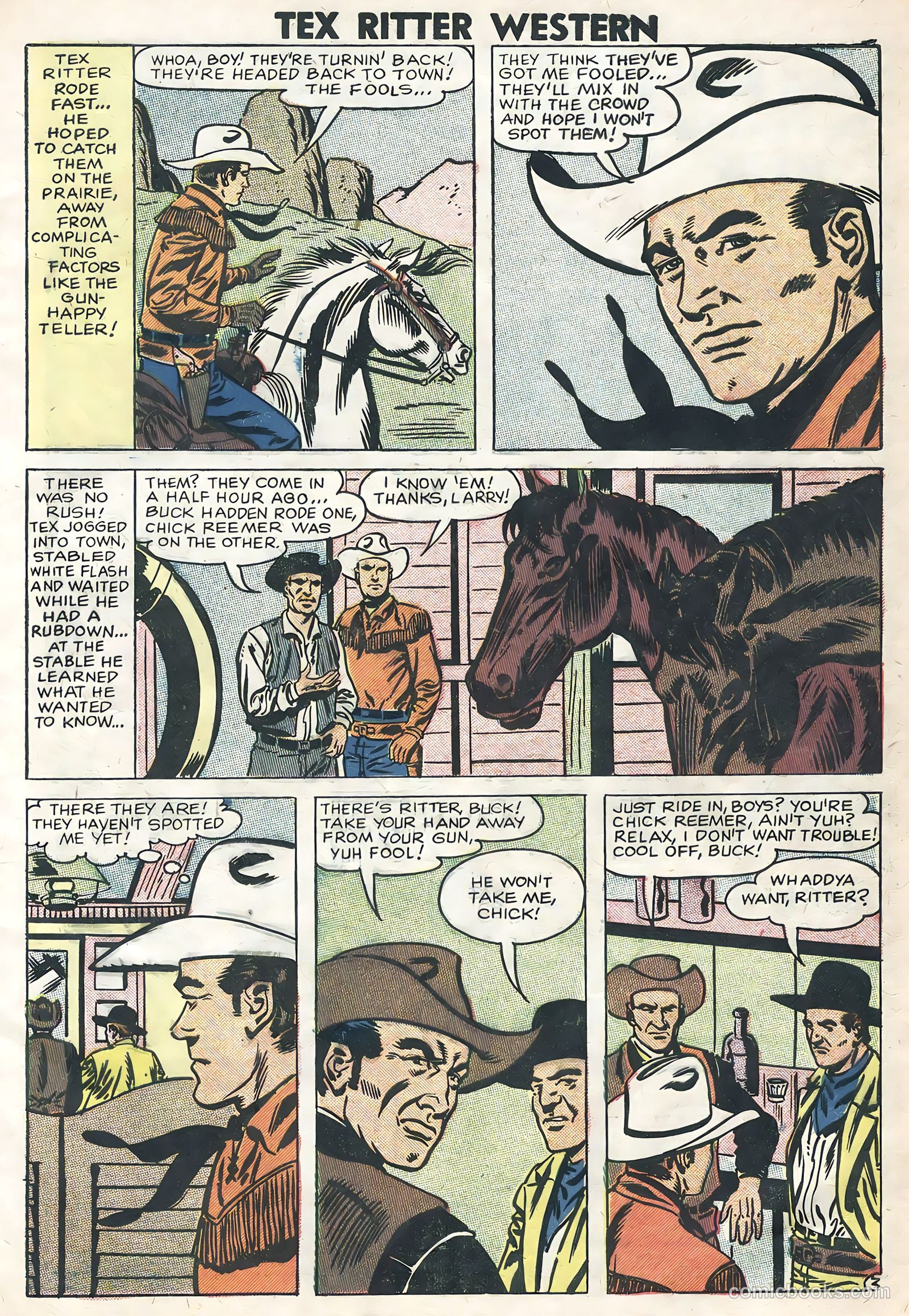 Tex Ritter Western #40 — page 5 of 36