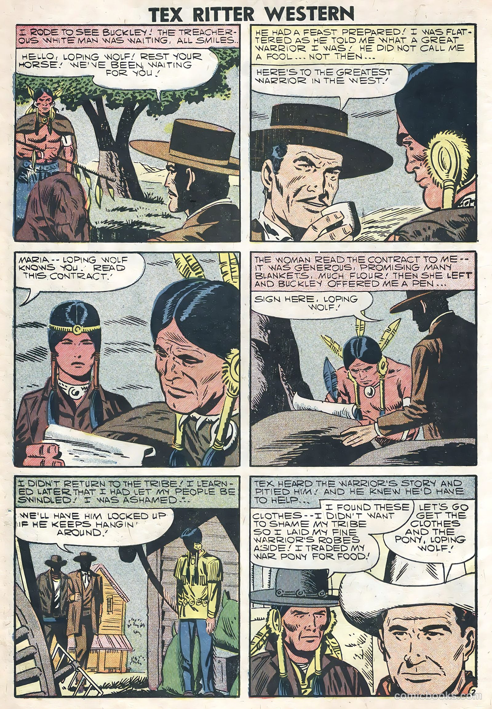 Tex Ritter Western #40 — page 10 of 36