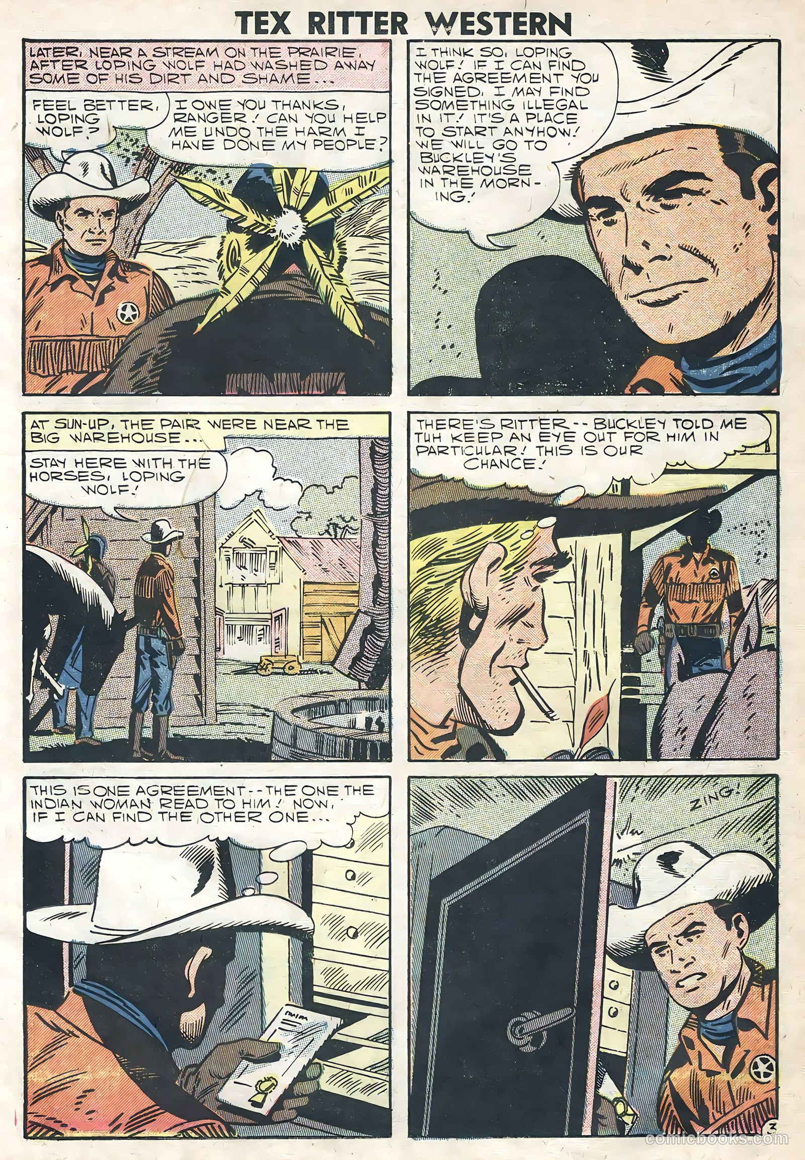 Tex Ritter Western #40 — page 11 of 36
