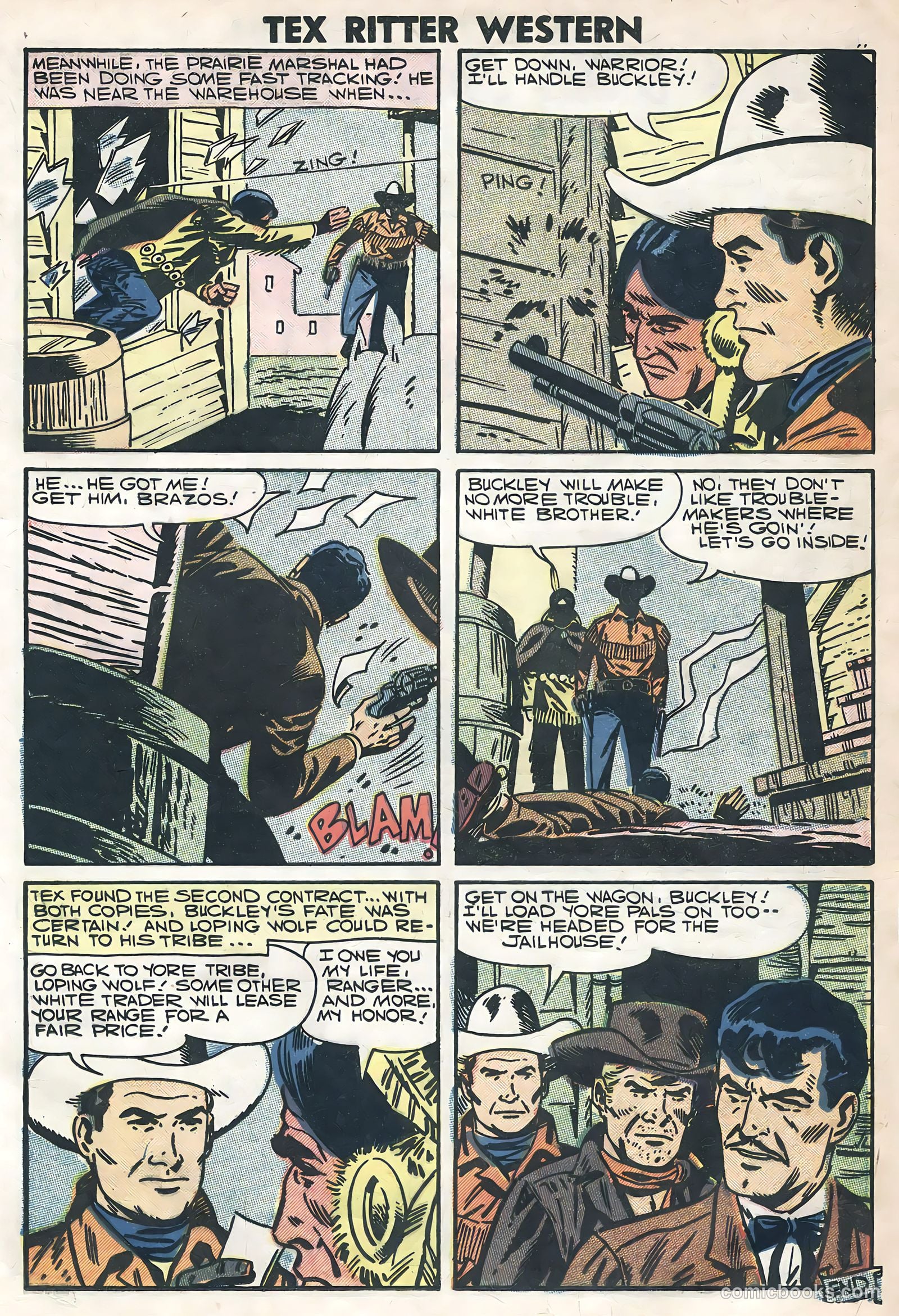 Tex Ritter Western #40 — page 13 of 36