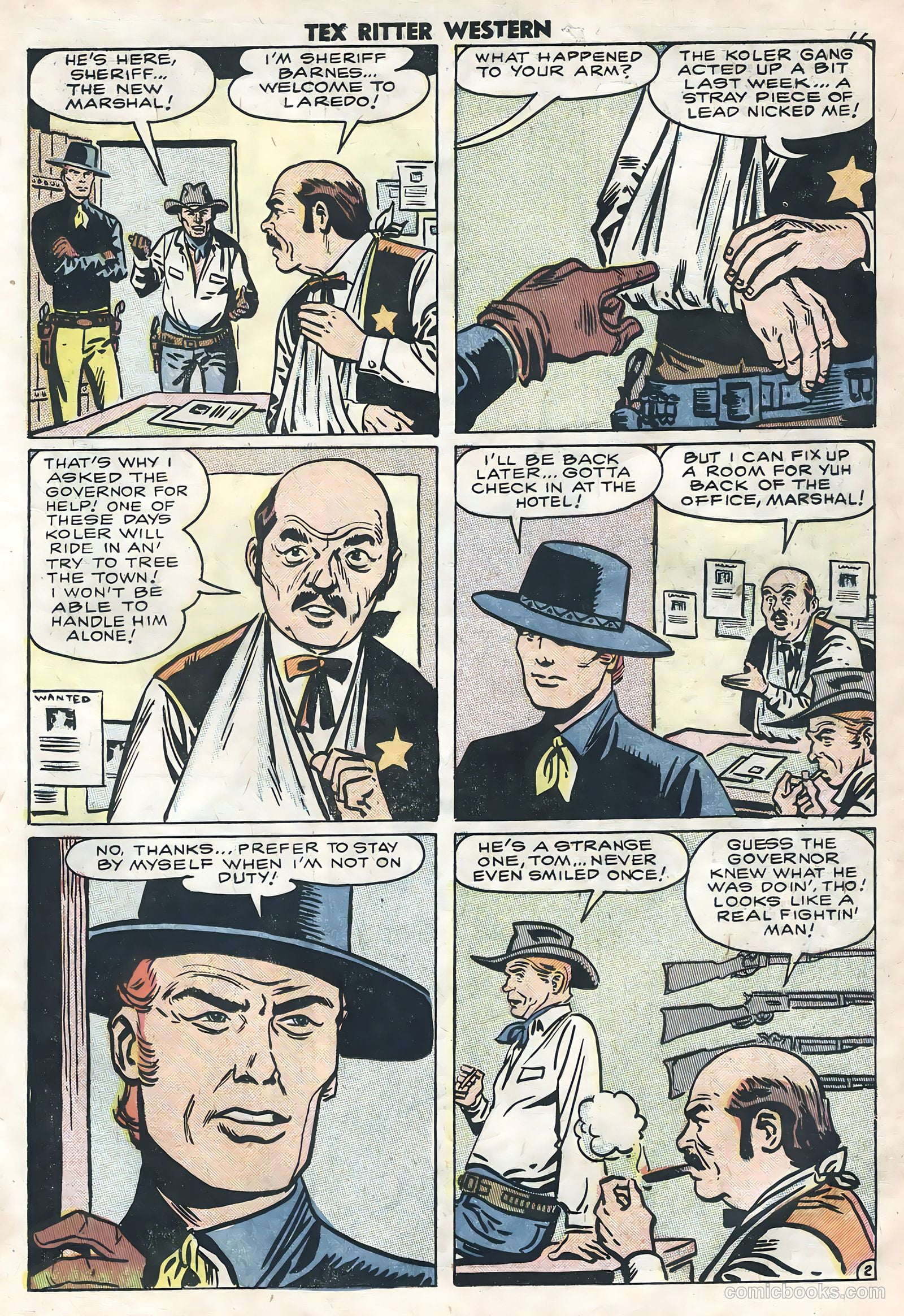 Tex Ritter Western #40 — page 19 of 36