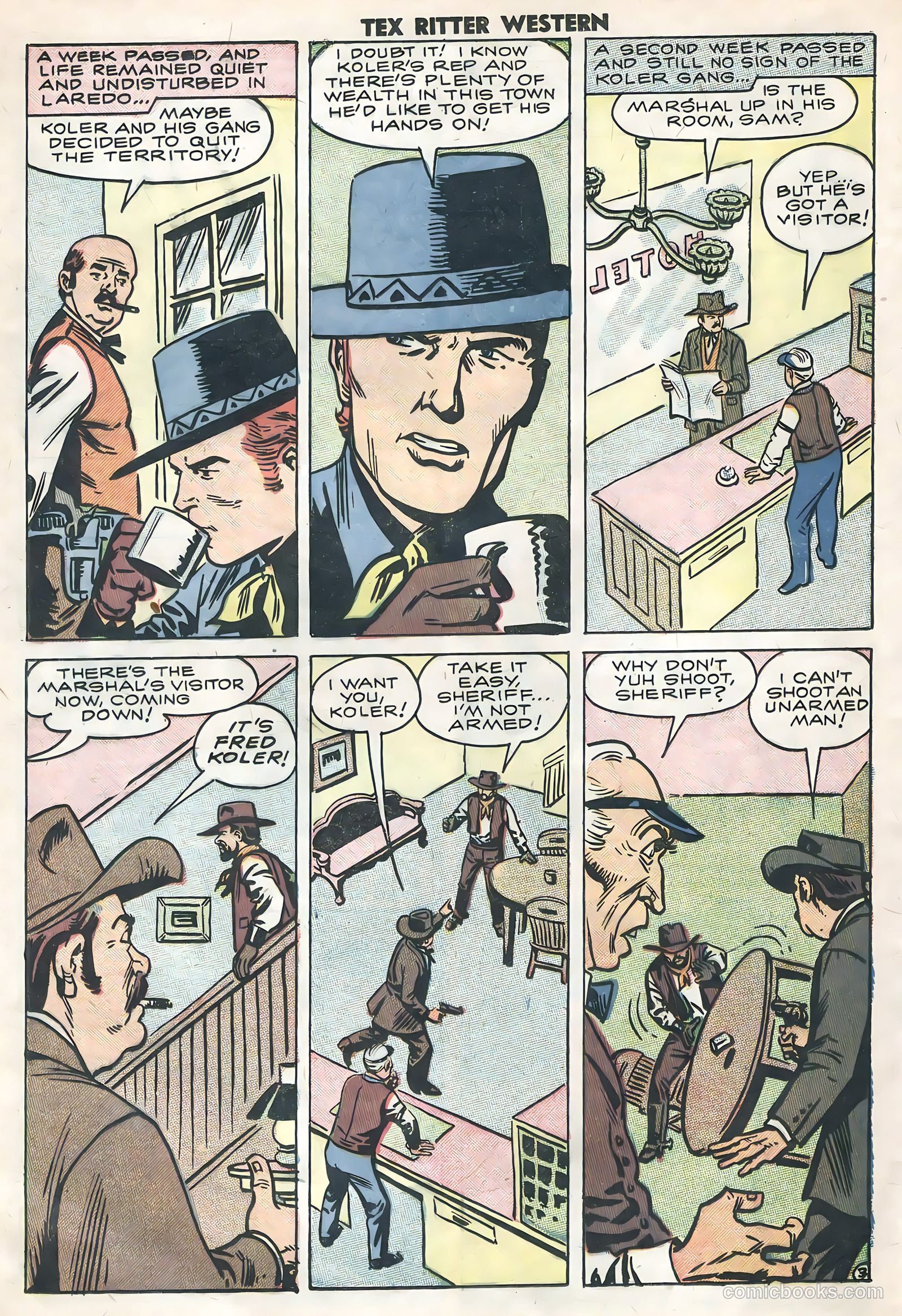 Tex Ritter Western #40 — page 20 of 36