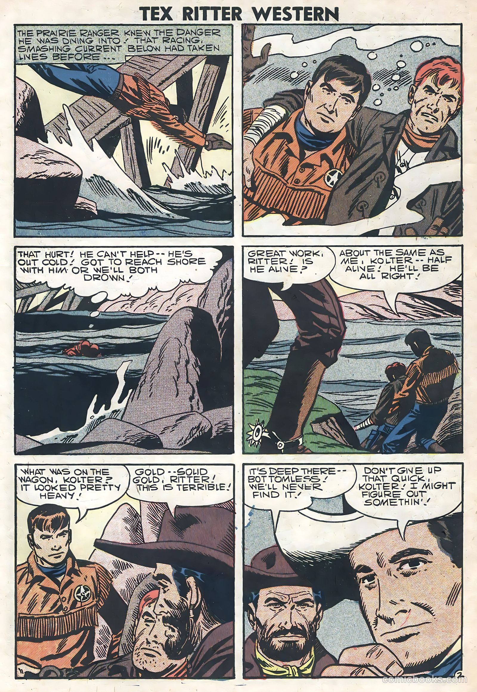 Tex Ritter Western #40 — page 27 of 36