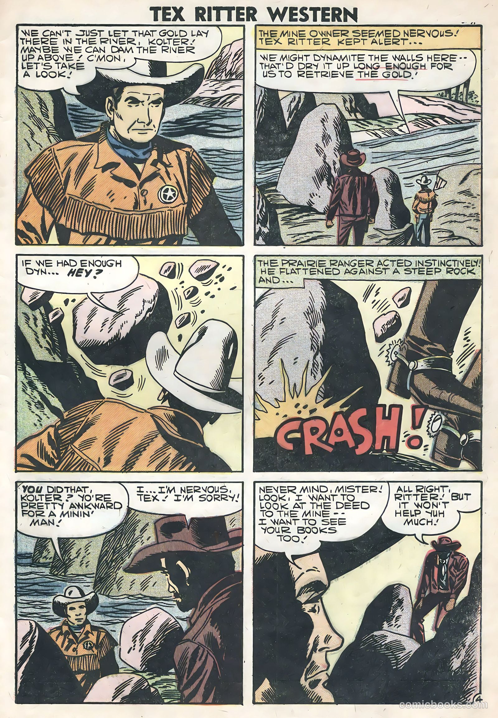 Tex Ritter Western #40 — page 29 of 36