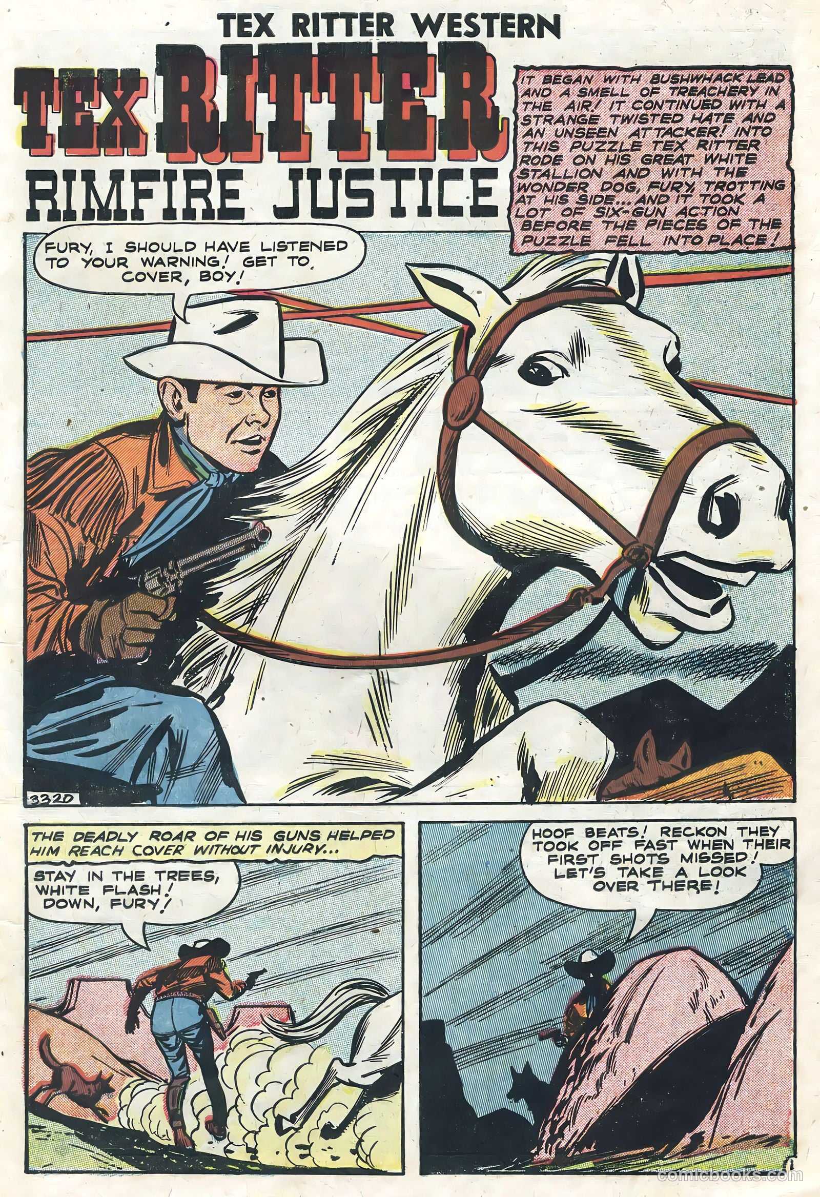 Tex Ritter Western #41 — page 3 of 36
