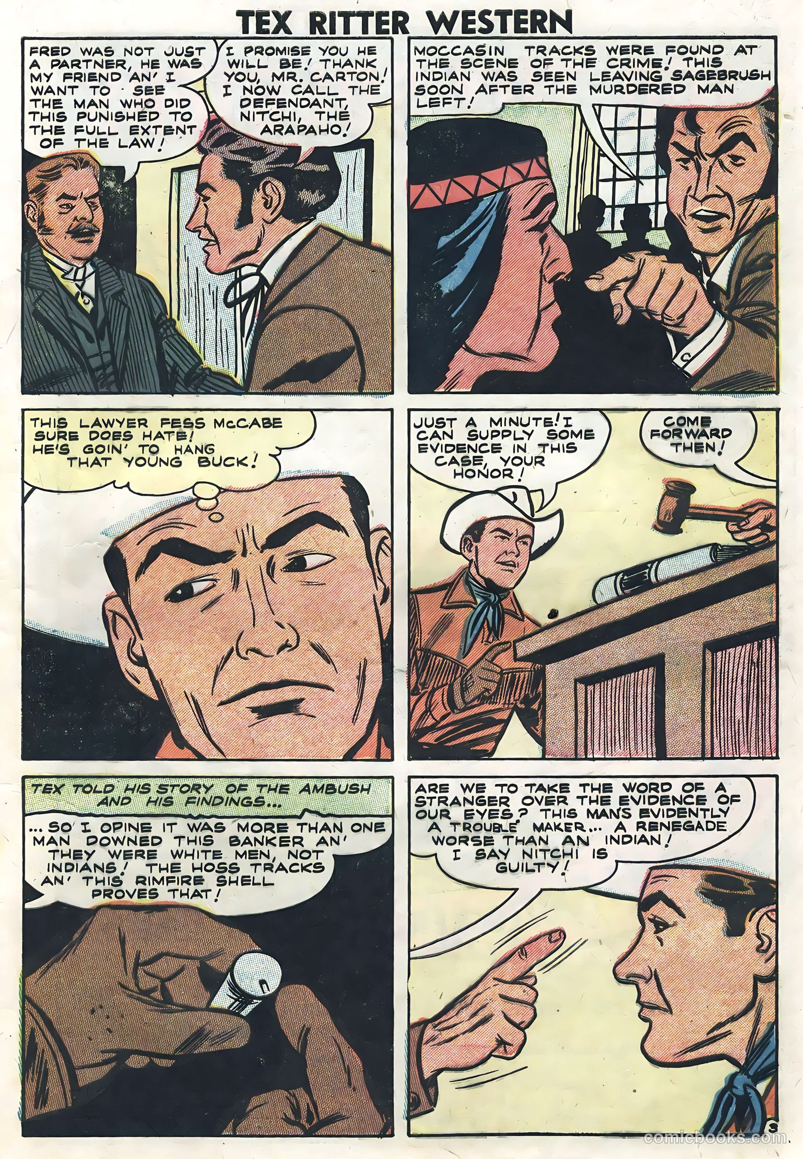 Tex Ritter Western #41 — page 5 of 36