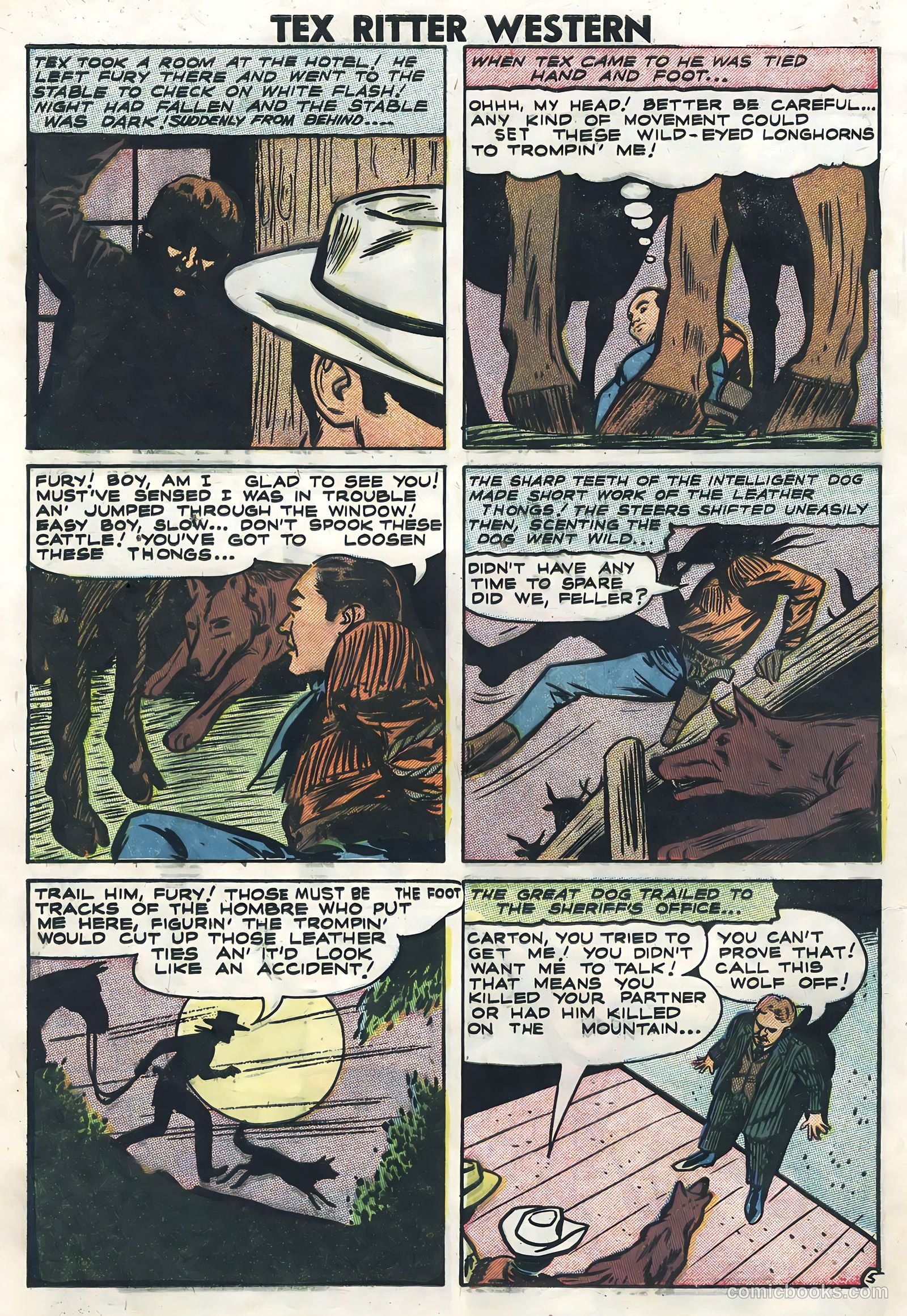 Tex Ritter Western #41 — page 8 of 36