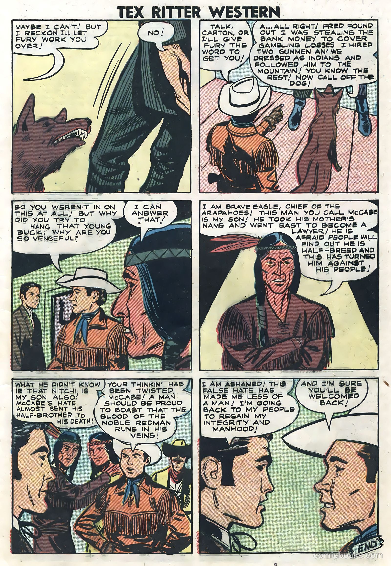 Tex Ritter Western #41 — page 9 of 36