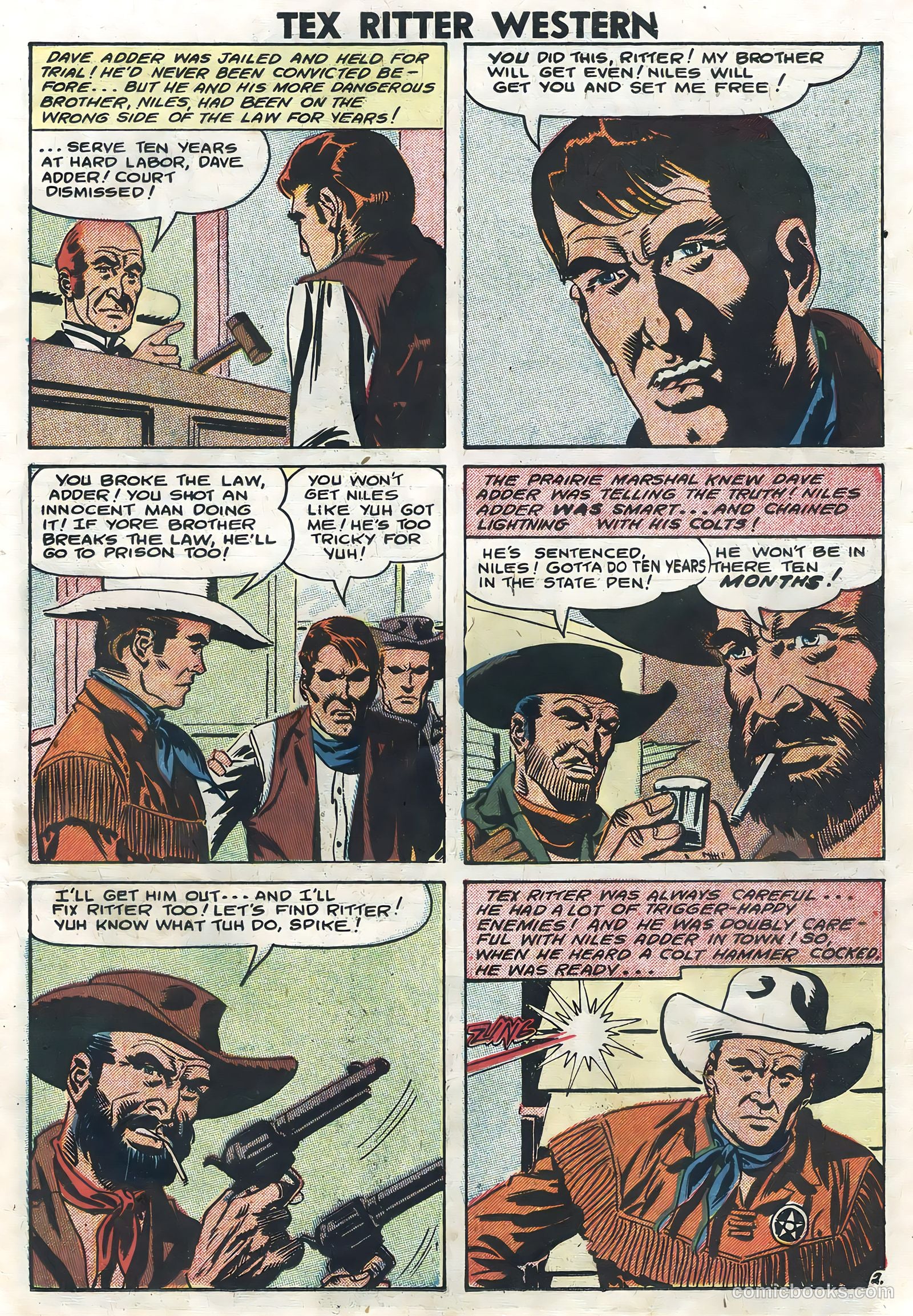 Tex Ritter Western #41 — page 11 of 36
