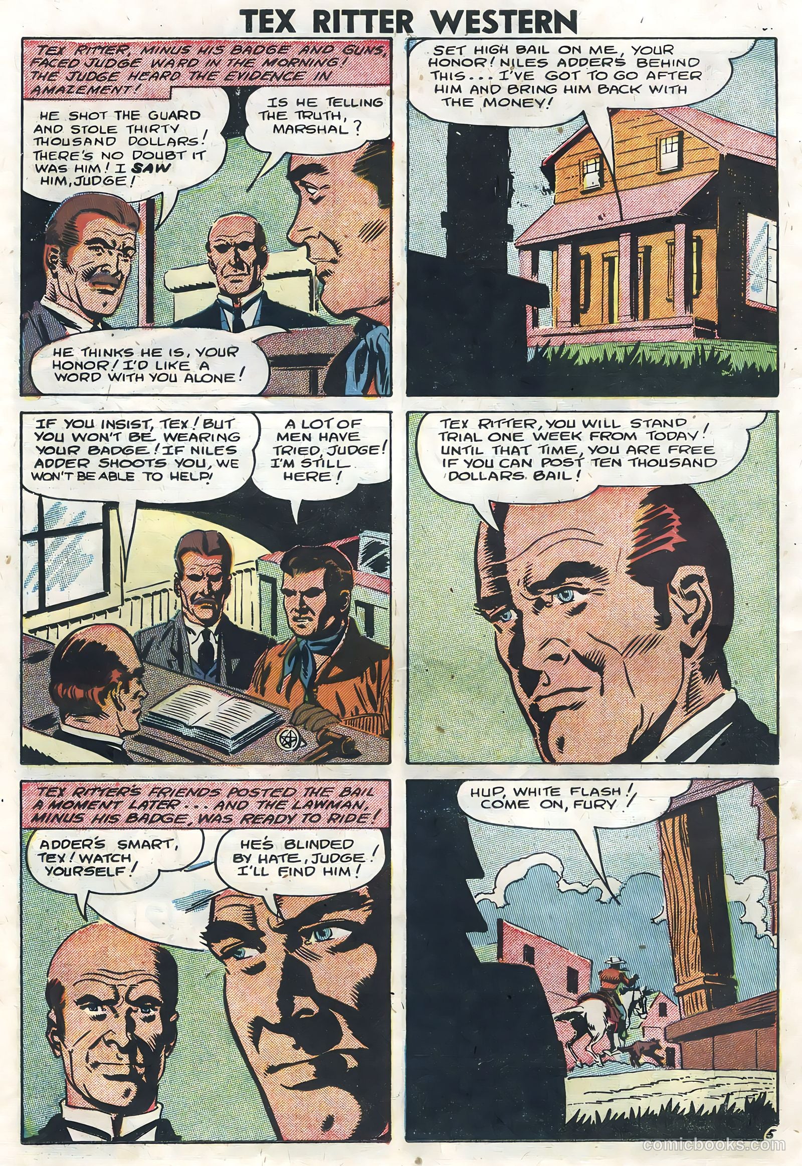 Tex Ritter Western #41 — page 14 of 36