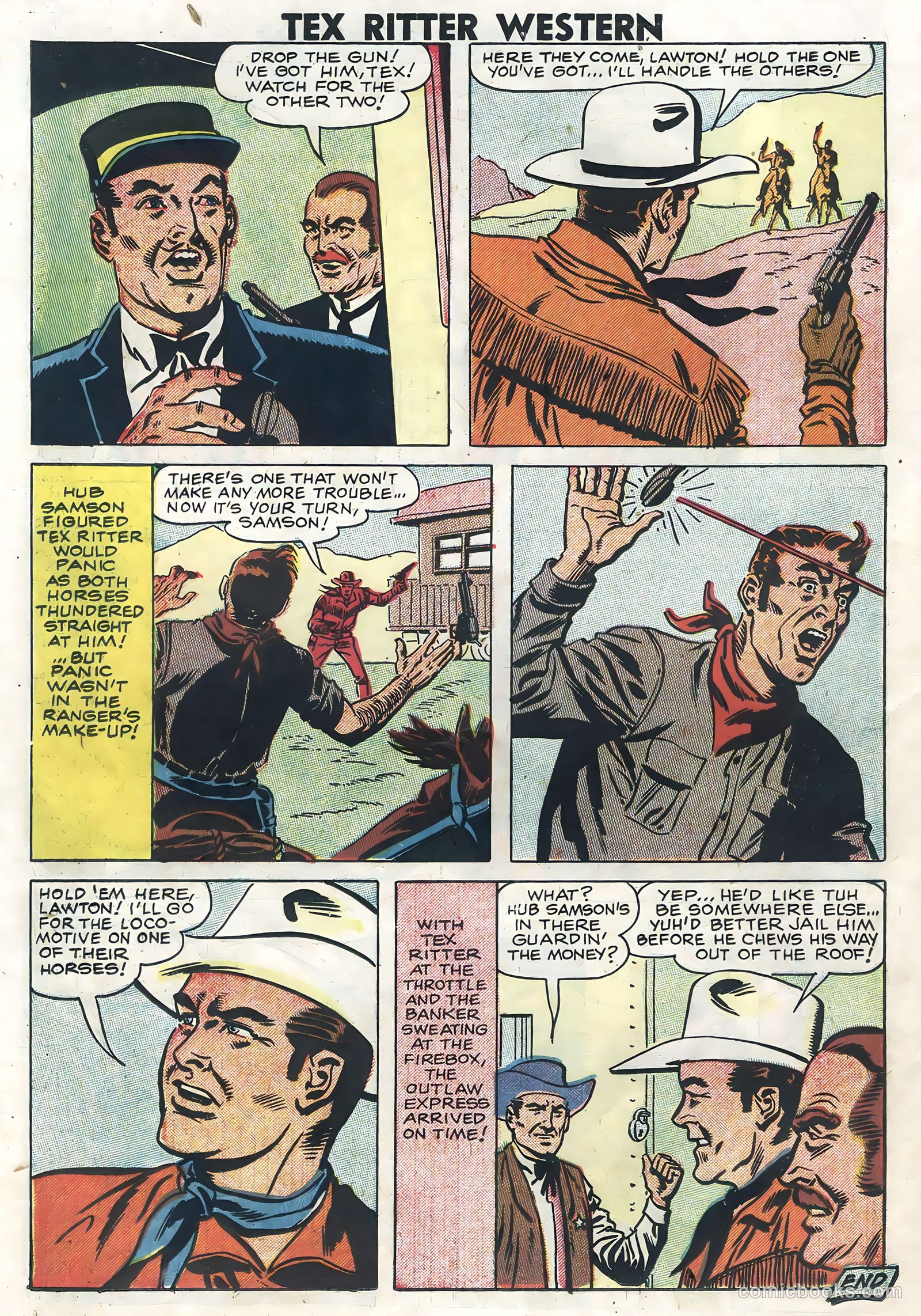 Tex Ritter Western #41 — page 26 of 36