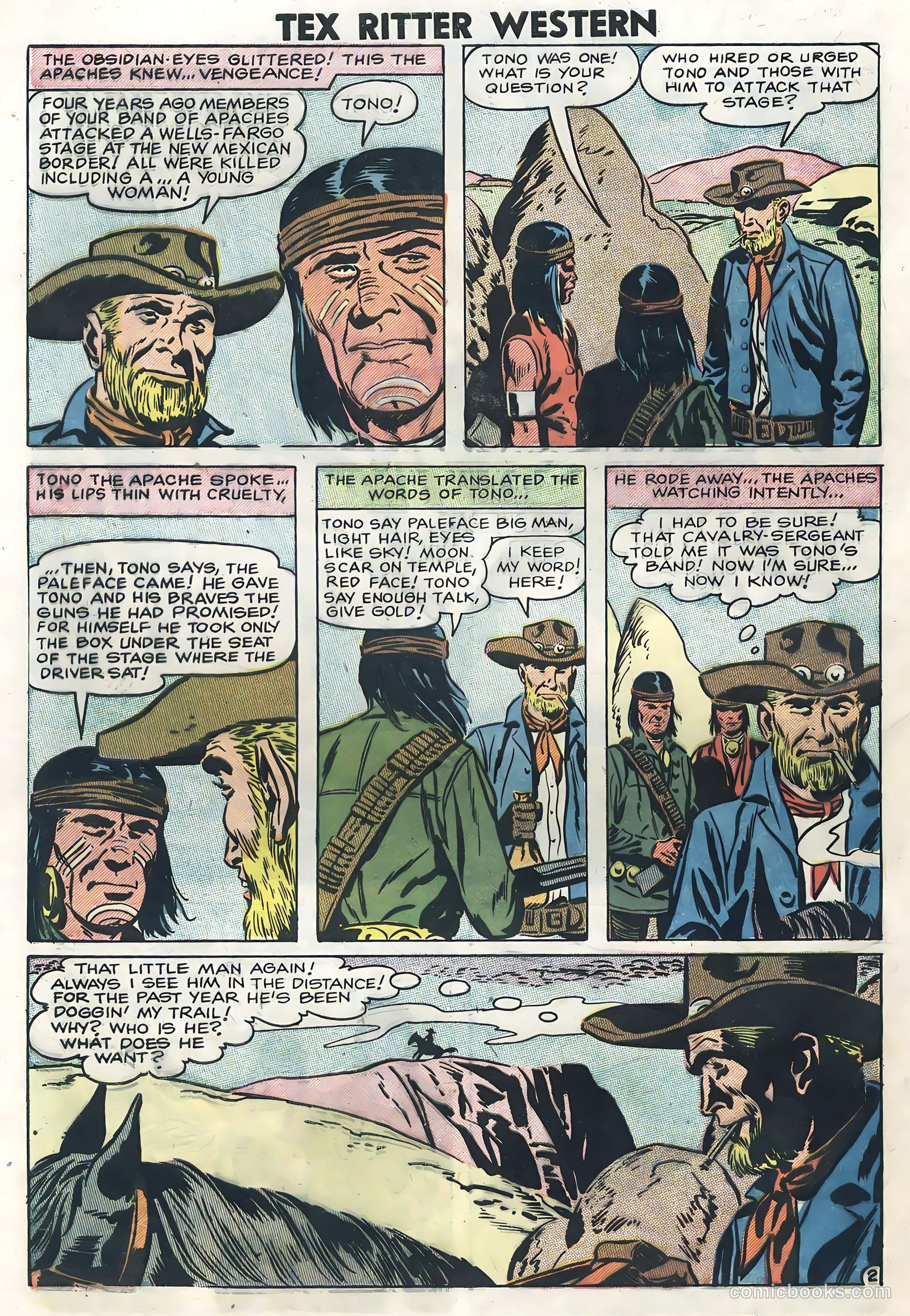 Tex Ritter Western #41 — page 28 of 36