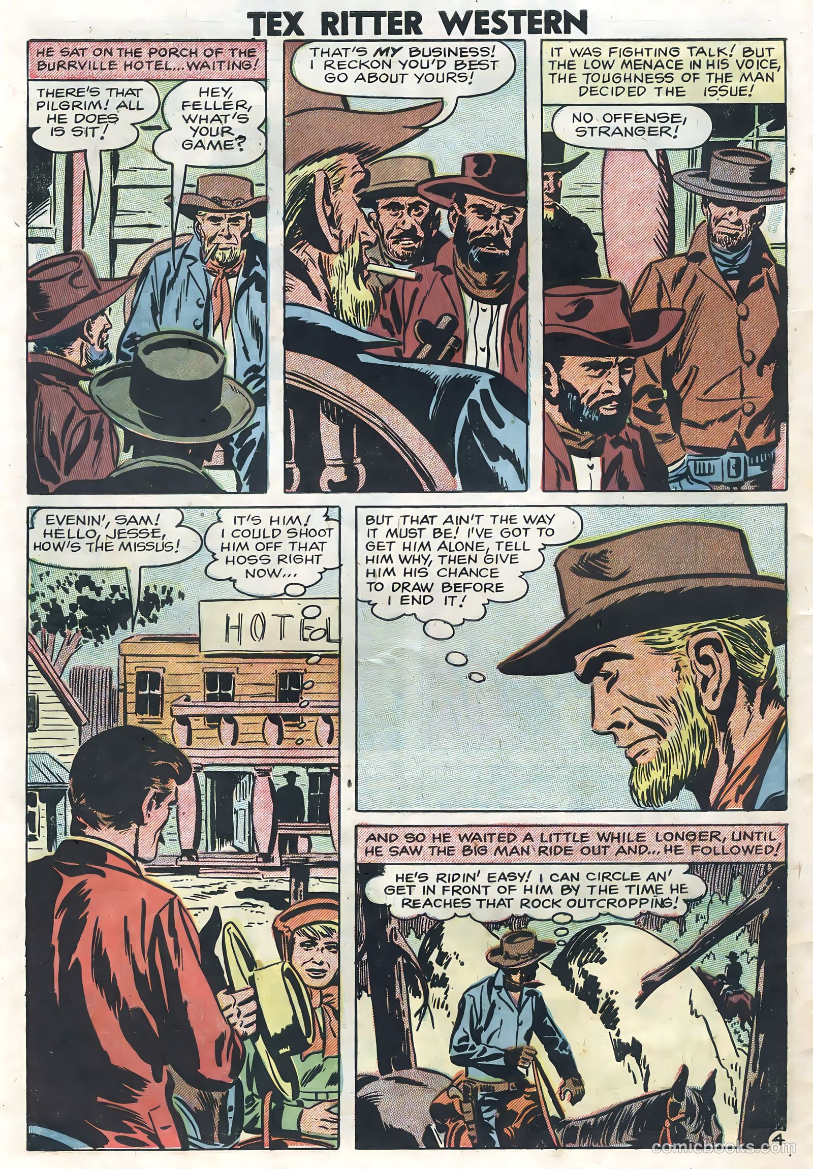 Tex Ritter Western #41 — page 30 of 36