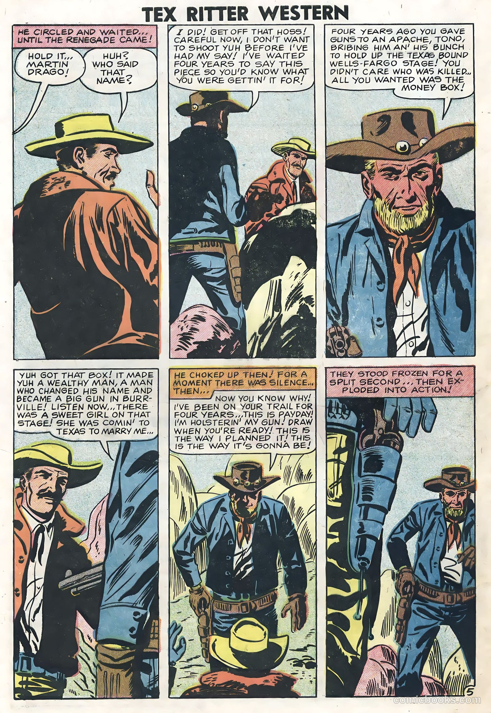 Tex Ritter Western #41 — page 32 of 36
