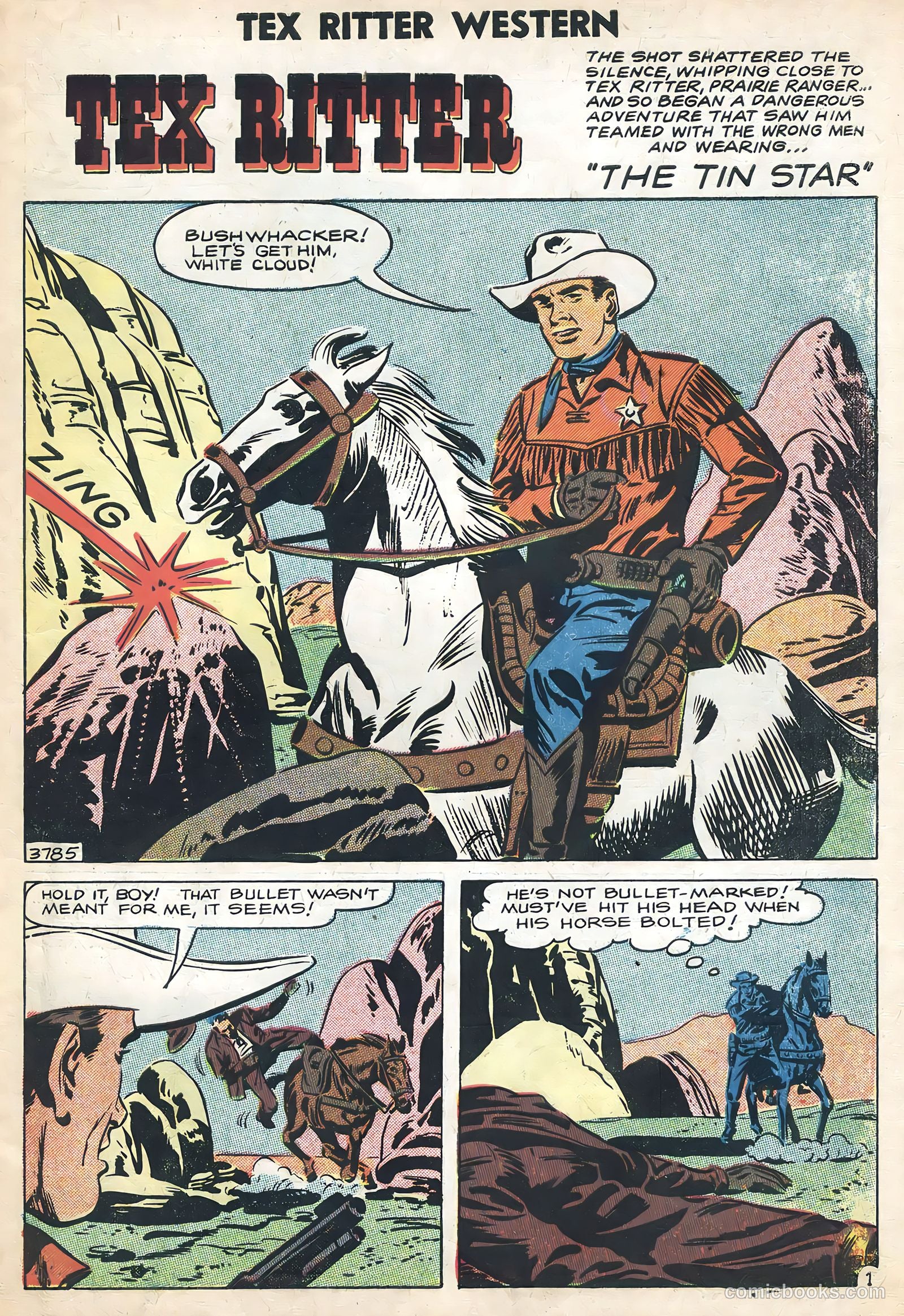 Tex Ritter Western #42 — page 3 of 36