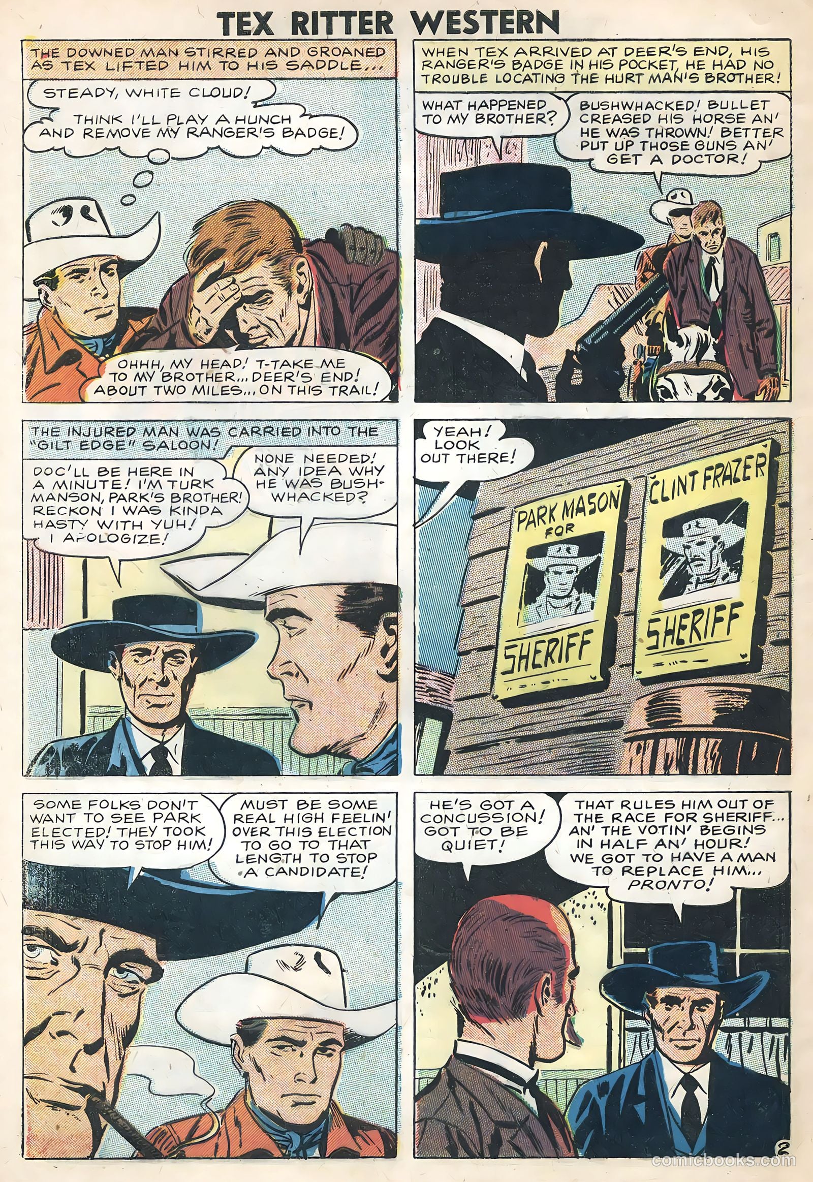 Tex Ritter Western #42 — page 4 of 36