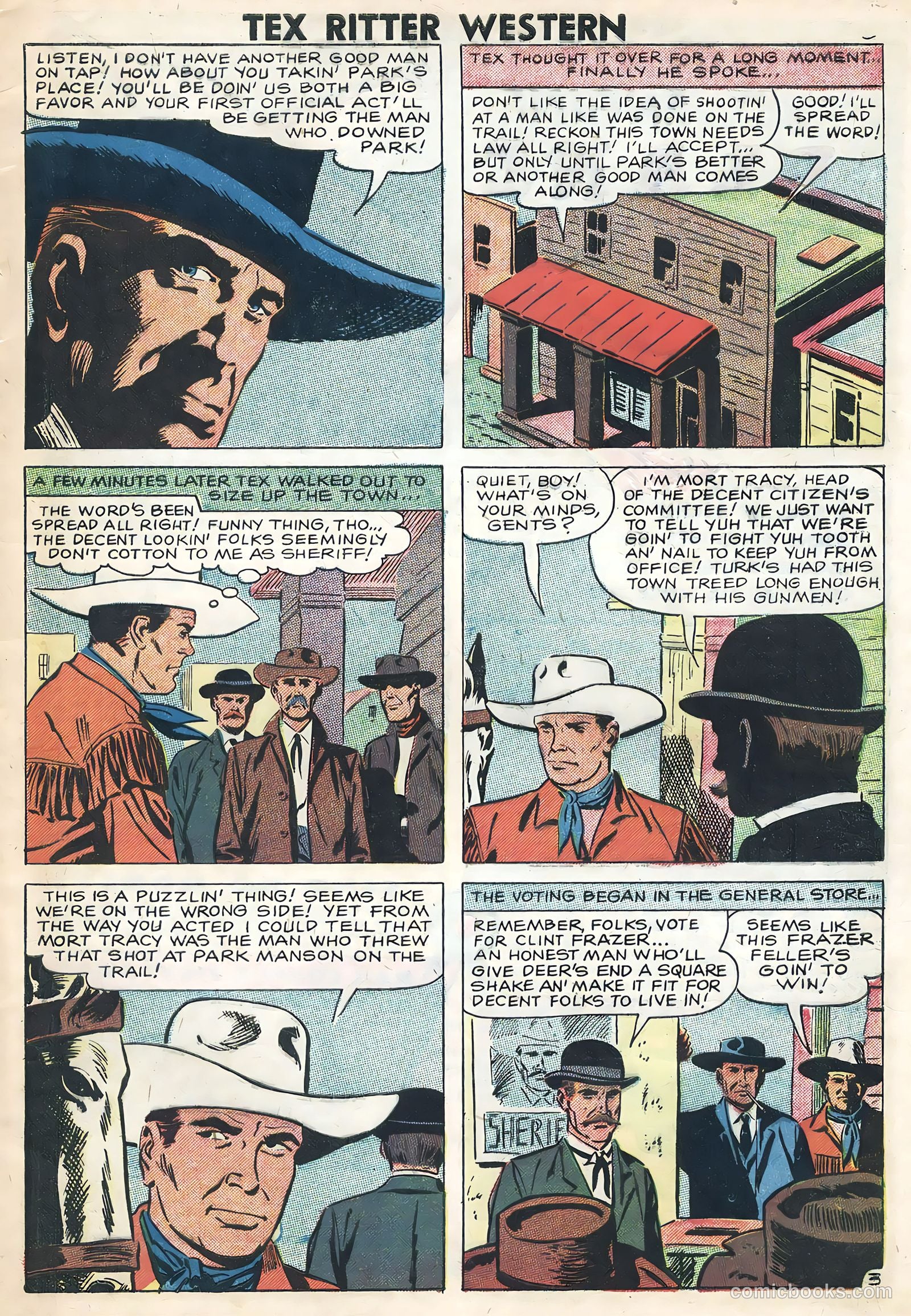 Tex Ritter Western #42 — page 5 of 36