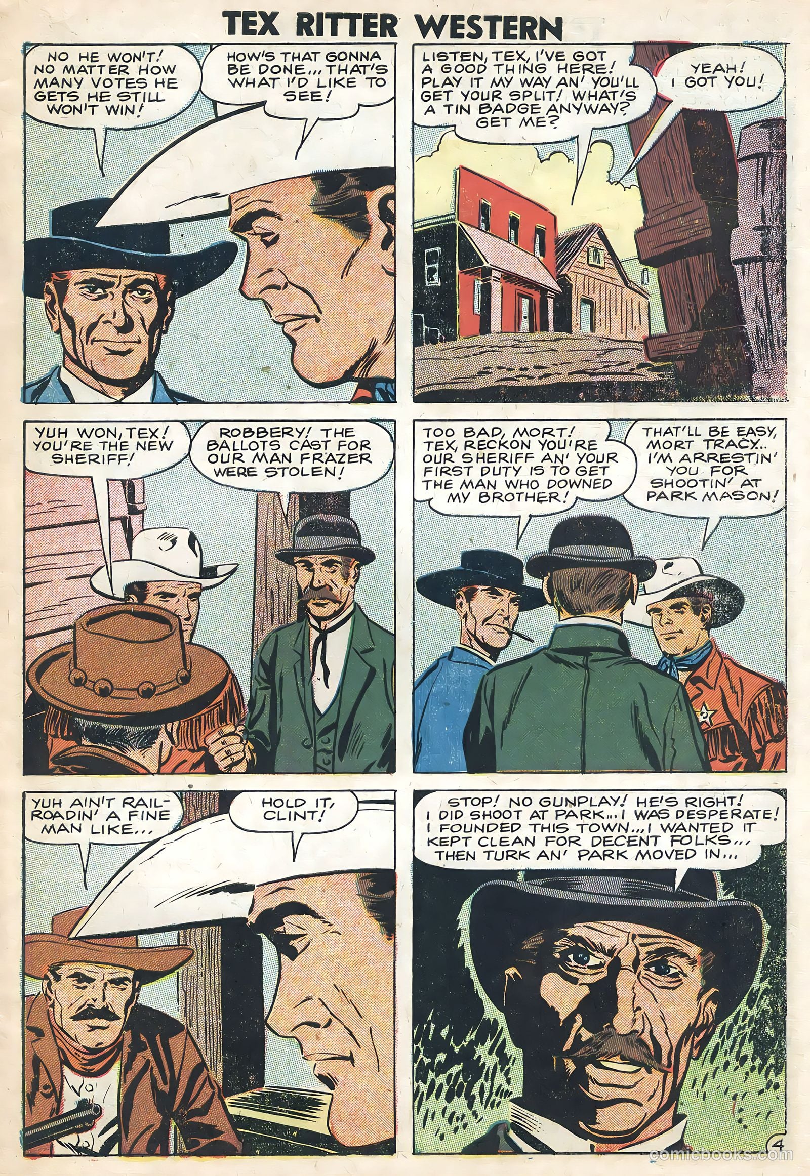 Tex Ritter Western #42 — page 7 of 36
