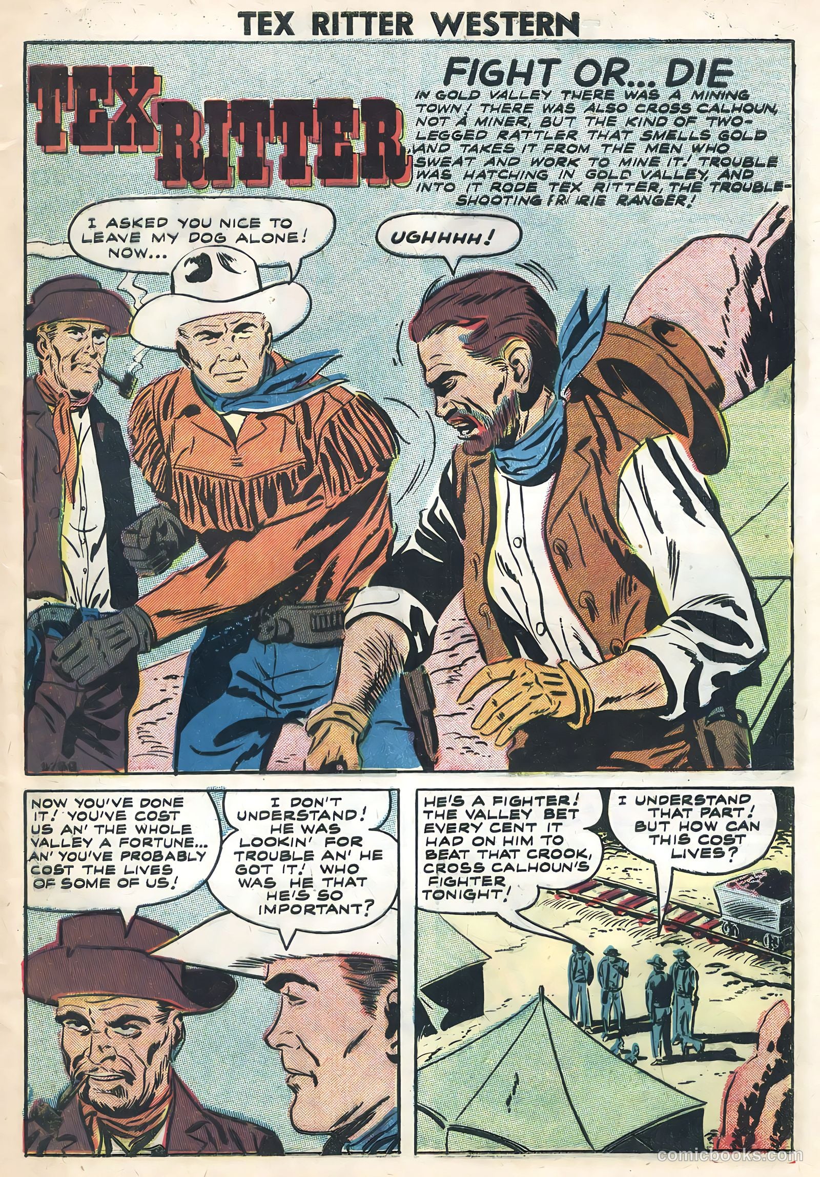 Tex Ritter Western #42 — page 9 of 36