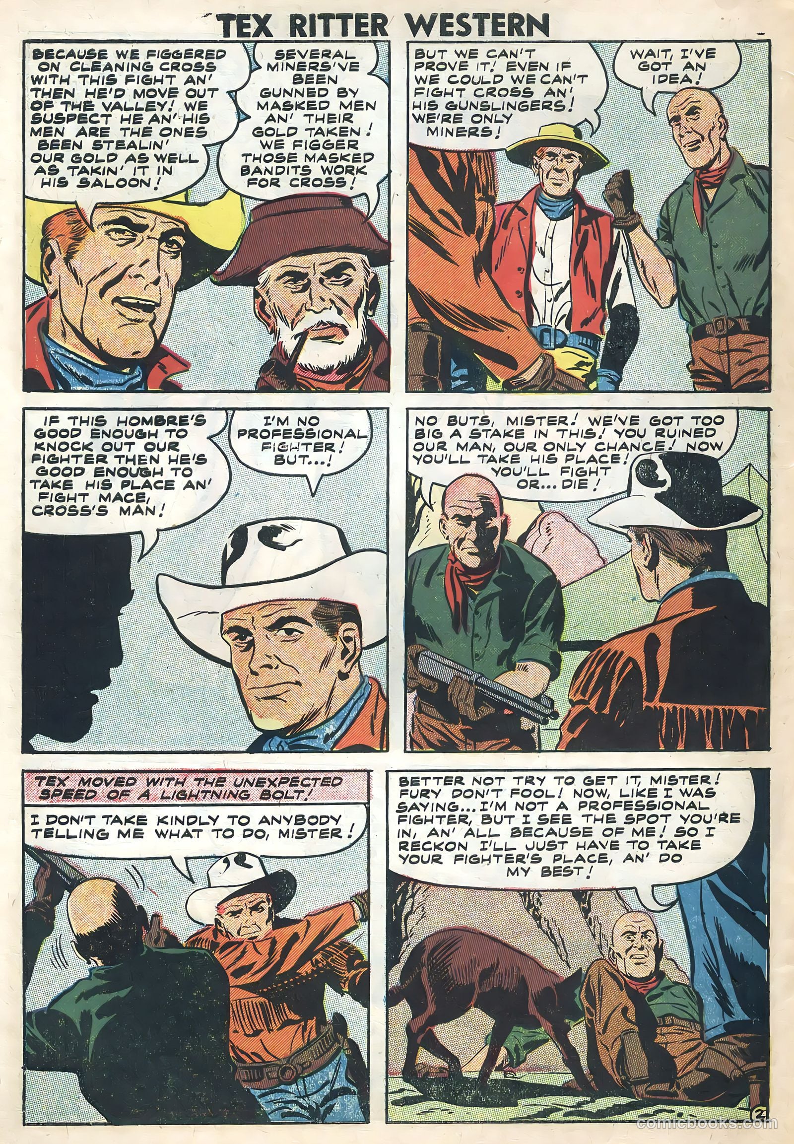 Tex Ritter Western #42 — page 10 of 36