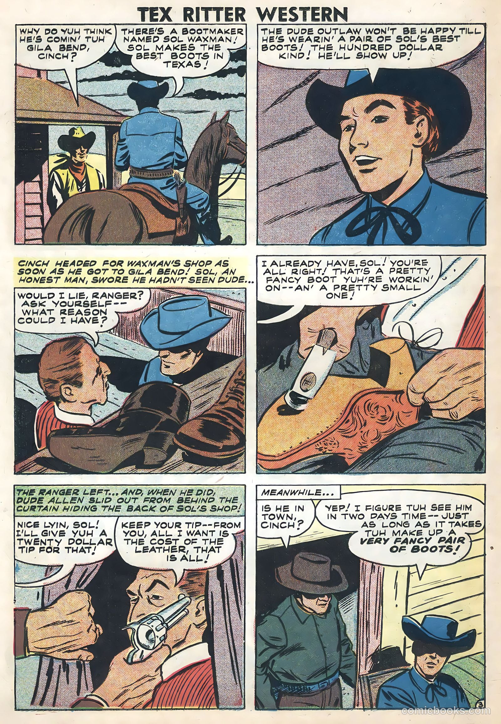 Tex Ritter Western #42 — page 16 of 36