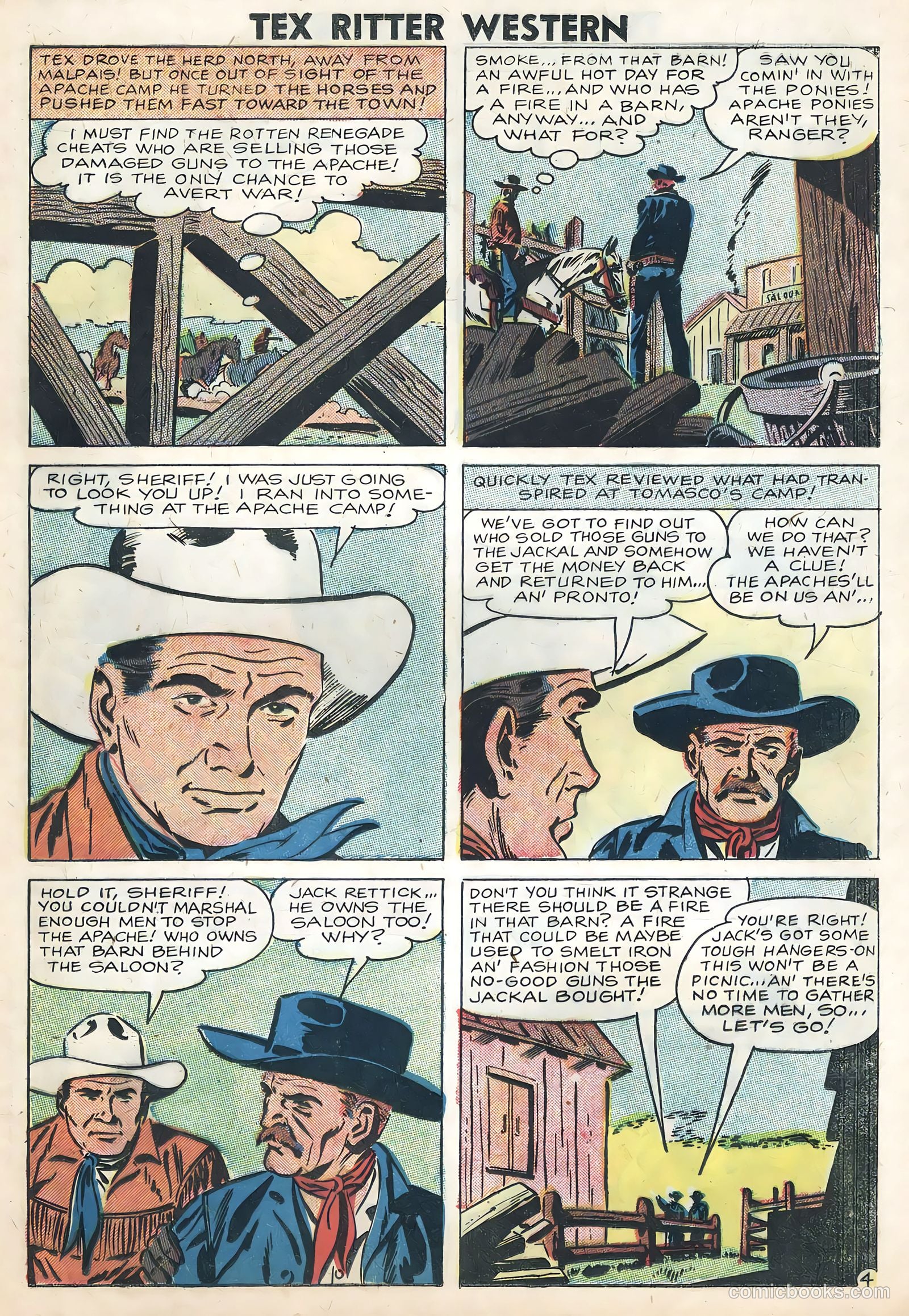 Tex Ritter Western #42 — page 25 of 36