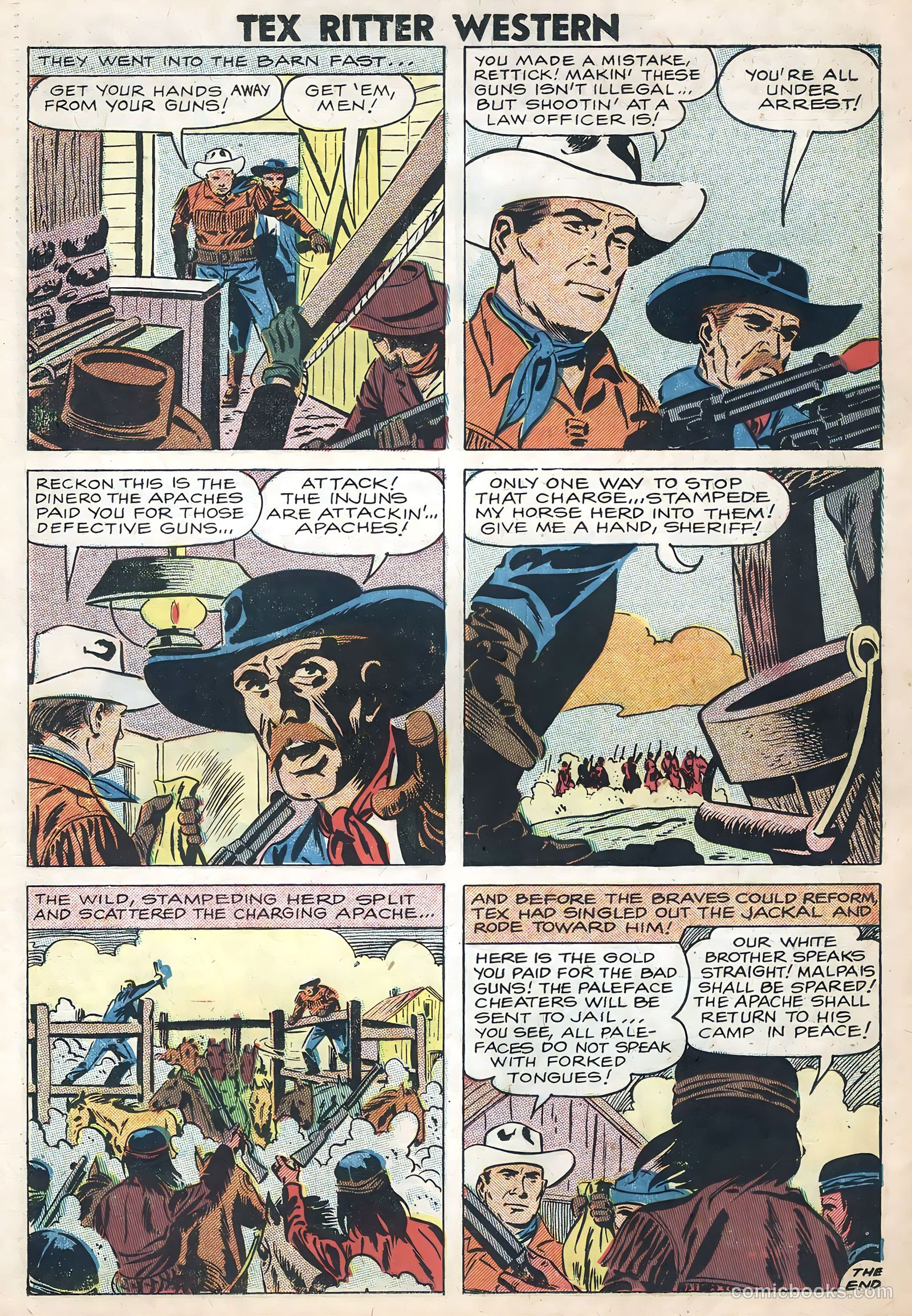 Tex Ritter Western #42 — page 26 of 36