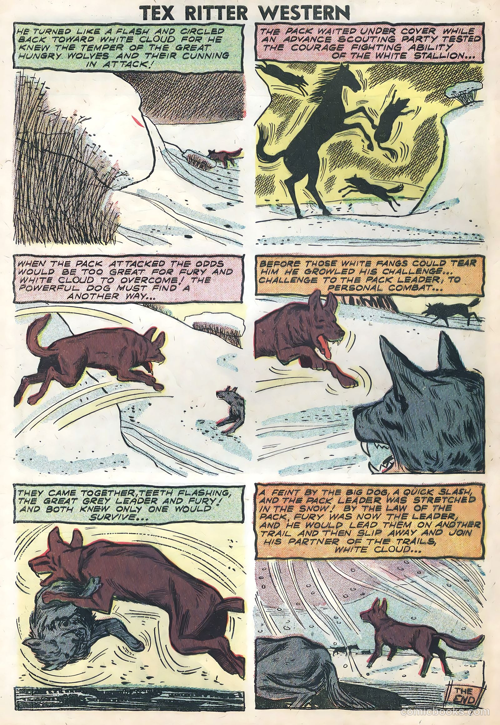 Tex Ritter Western #42 — page 28 of 36