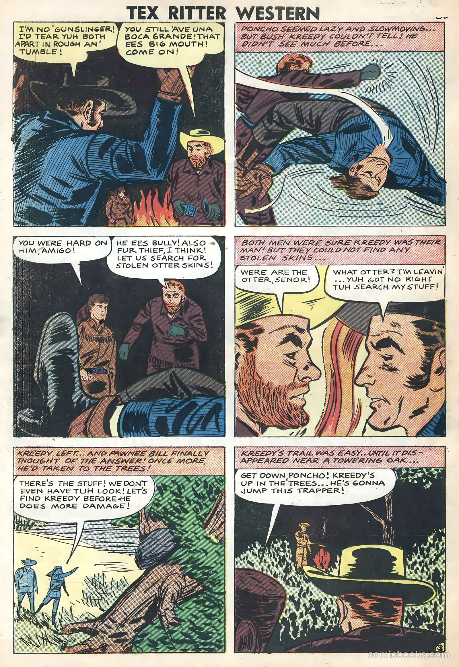 Tex Ritter Western #42 — page 32 of 36