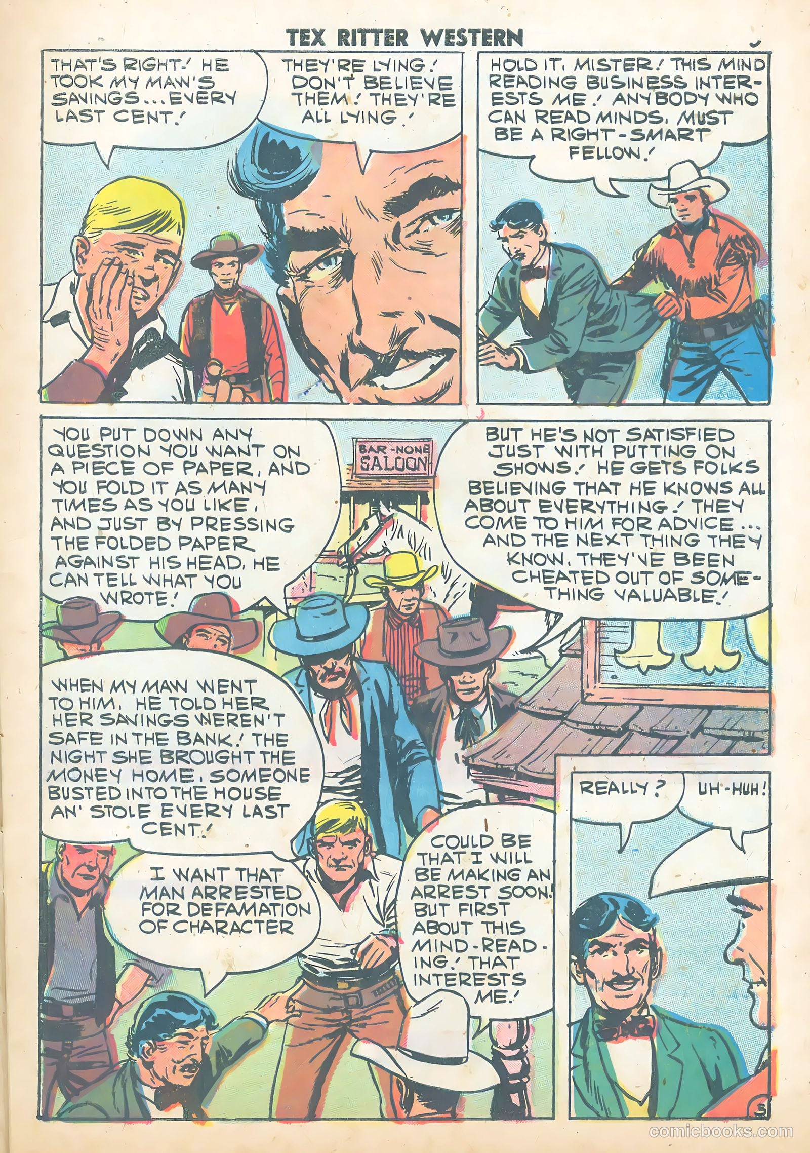 Tex Ritter Western #43 — page 5 of 36