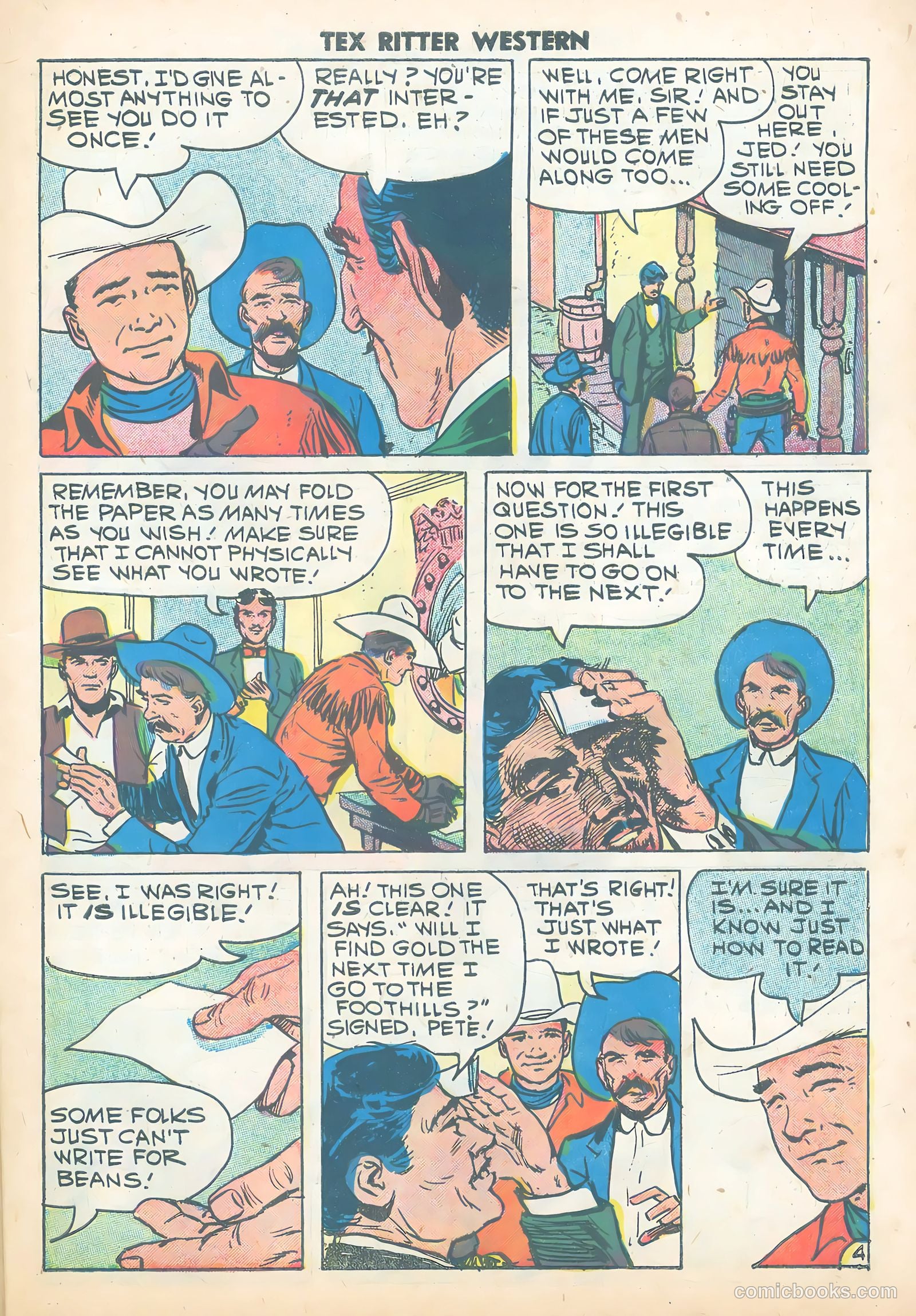 Tex Ritter Western #43 — page 7 of 36