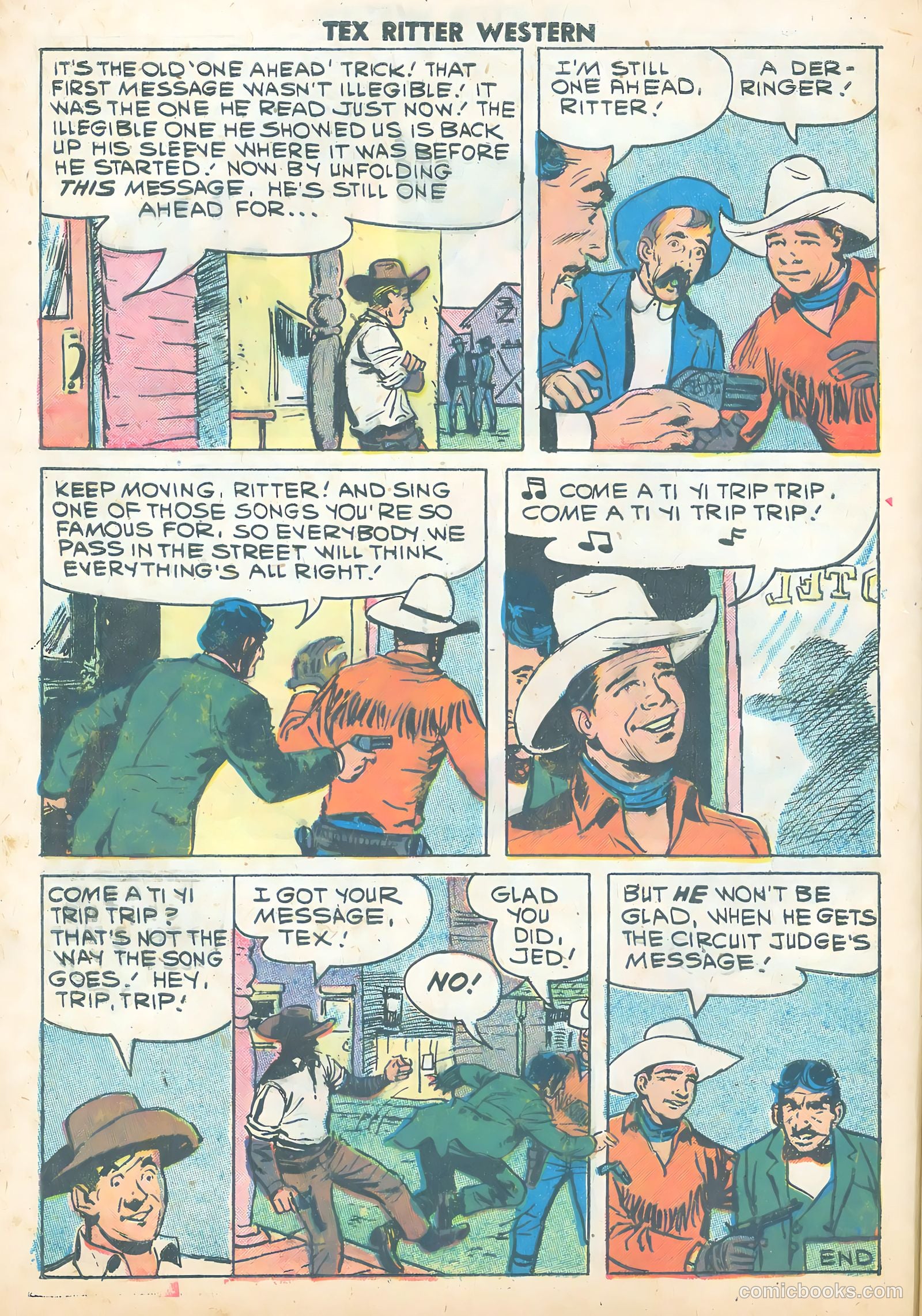Tex Ritter Western #43 — page 8 of 36