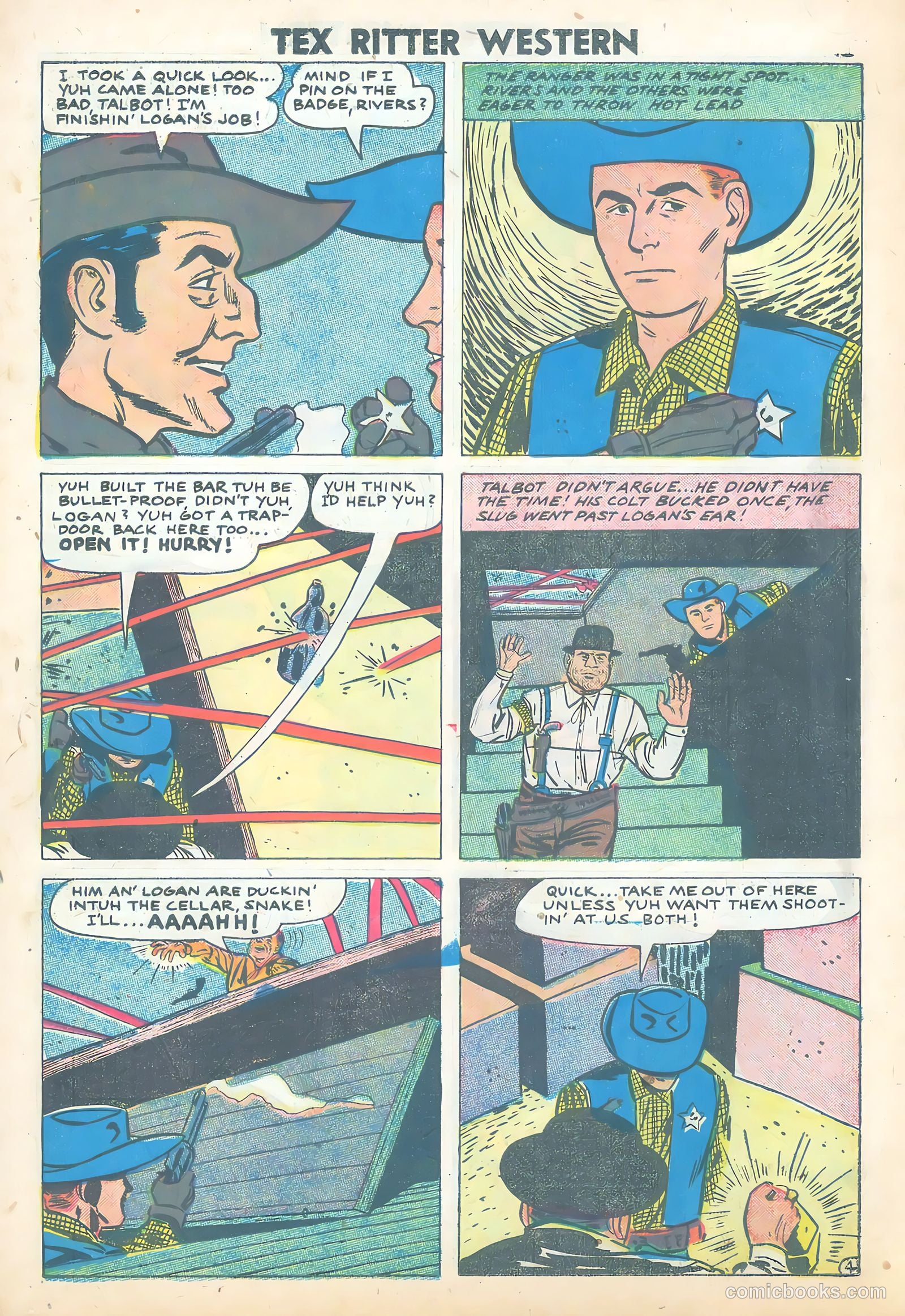 Tex Ritter Western #43 — page 18 of 36