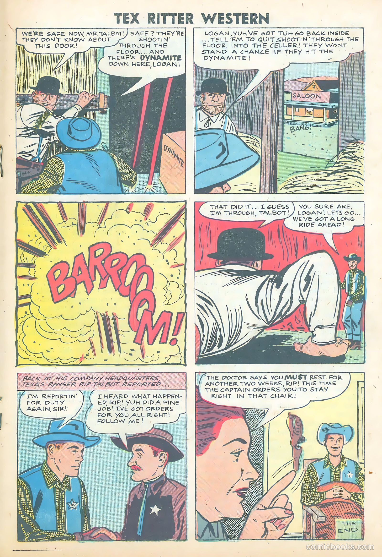 Tex Ritter Western #43 — page 19 of 36