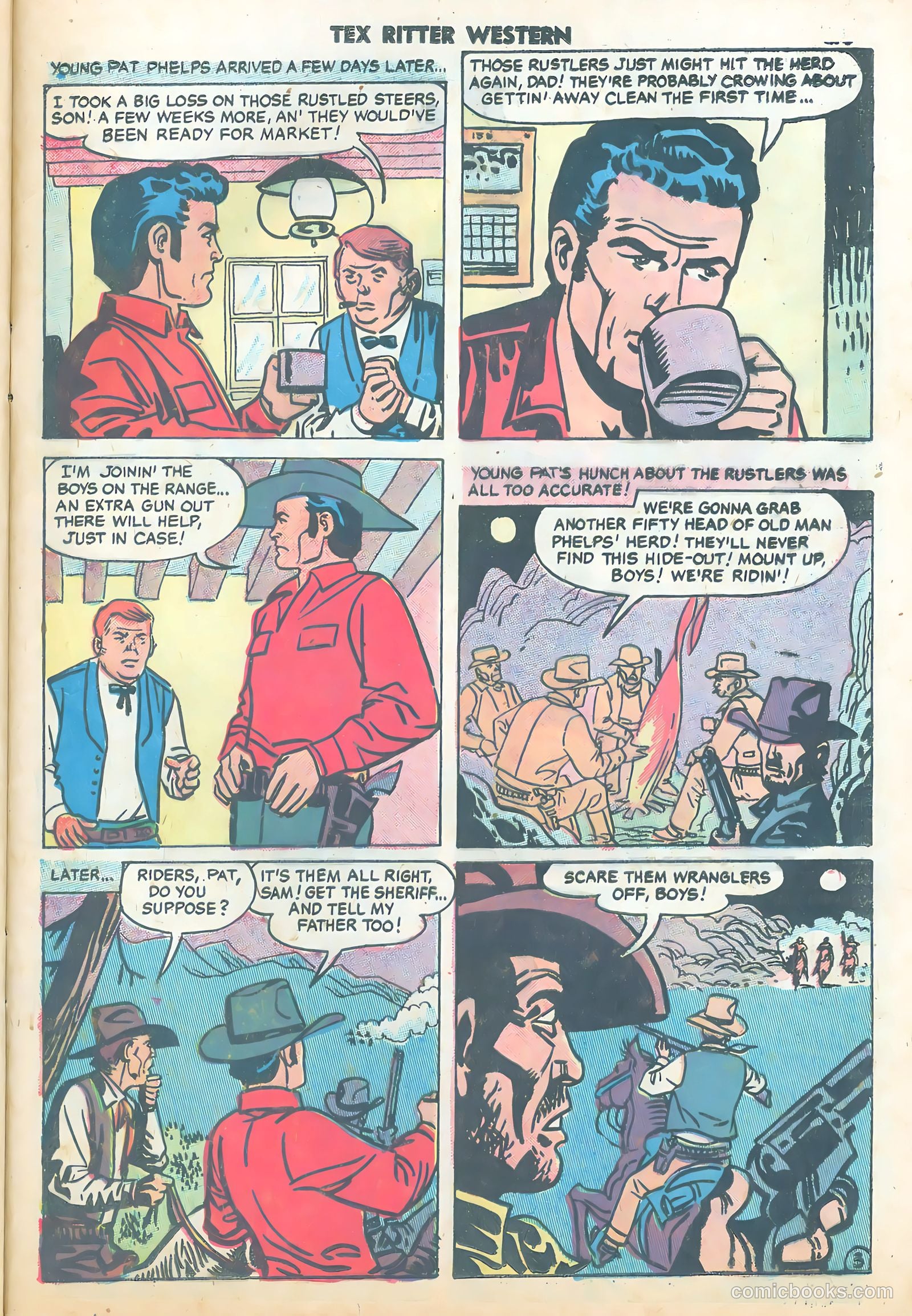 Tex Ritter Western #43 — page 25 of 36