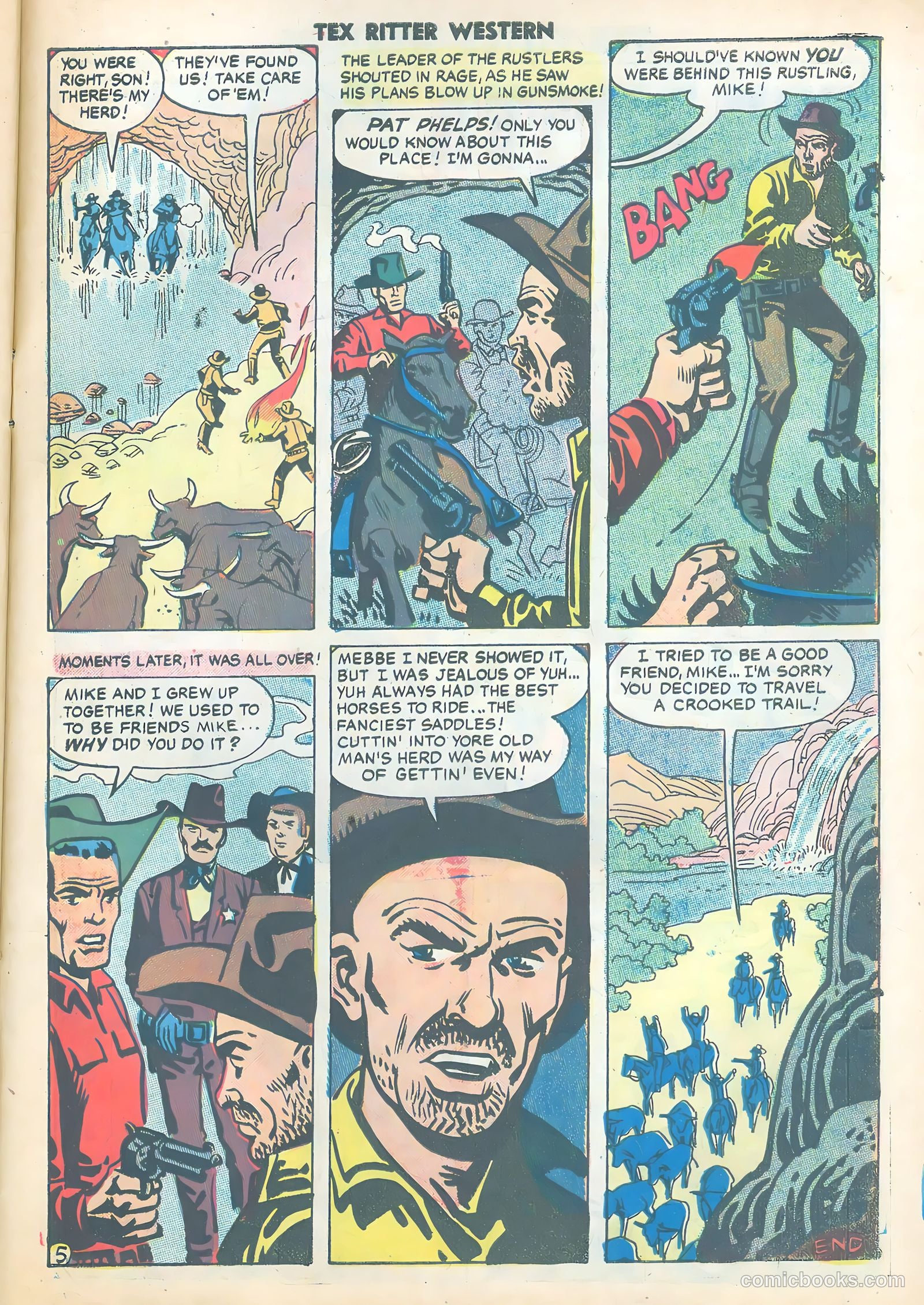 Tex Ritter Western #43 — page 27 of 36
