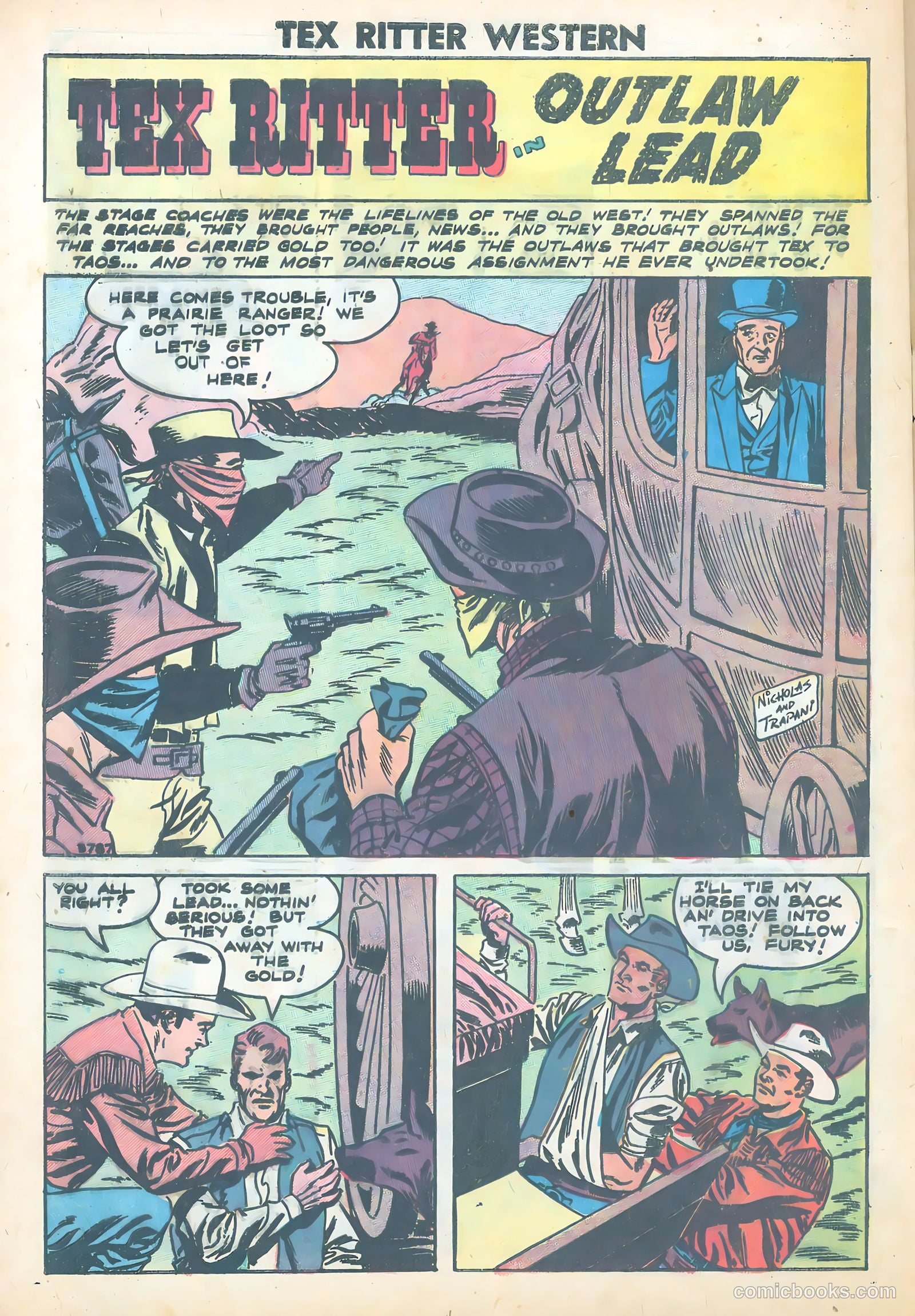 Tex Ritter Western #43 — page 28 of 36