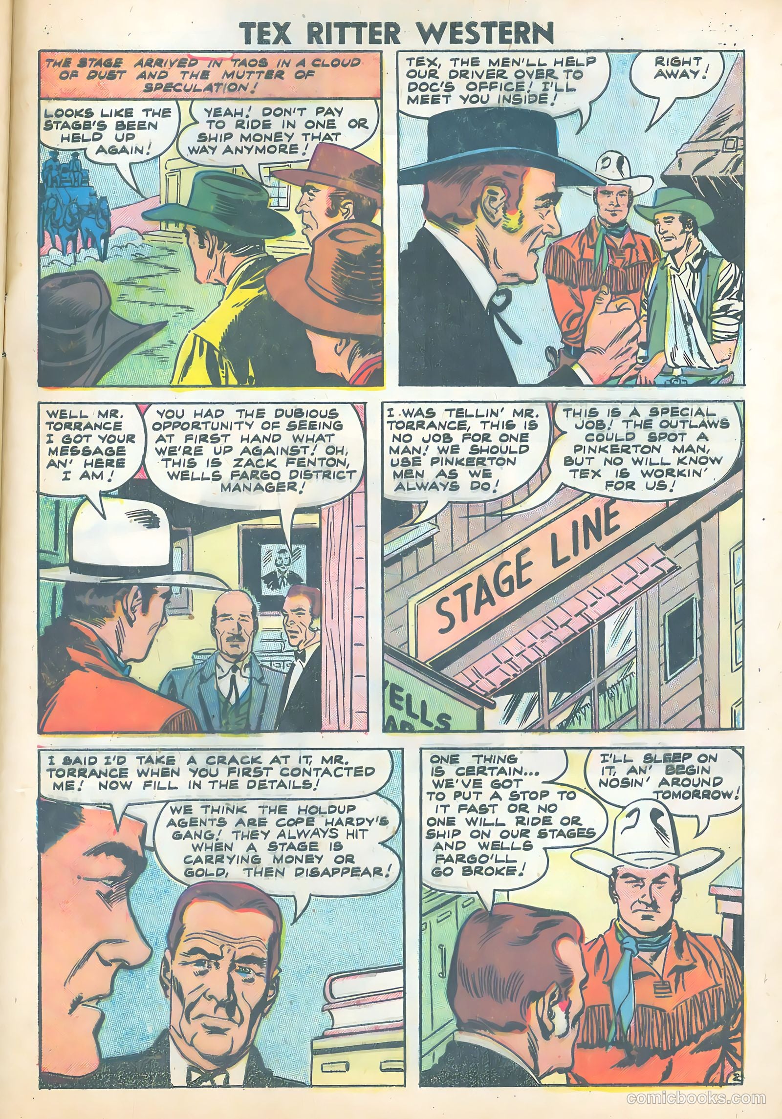 Tex Ritter Western #43 — page 29 of 36