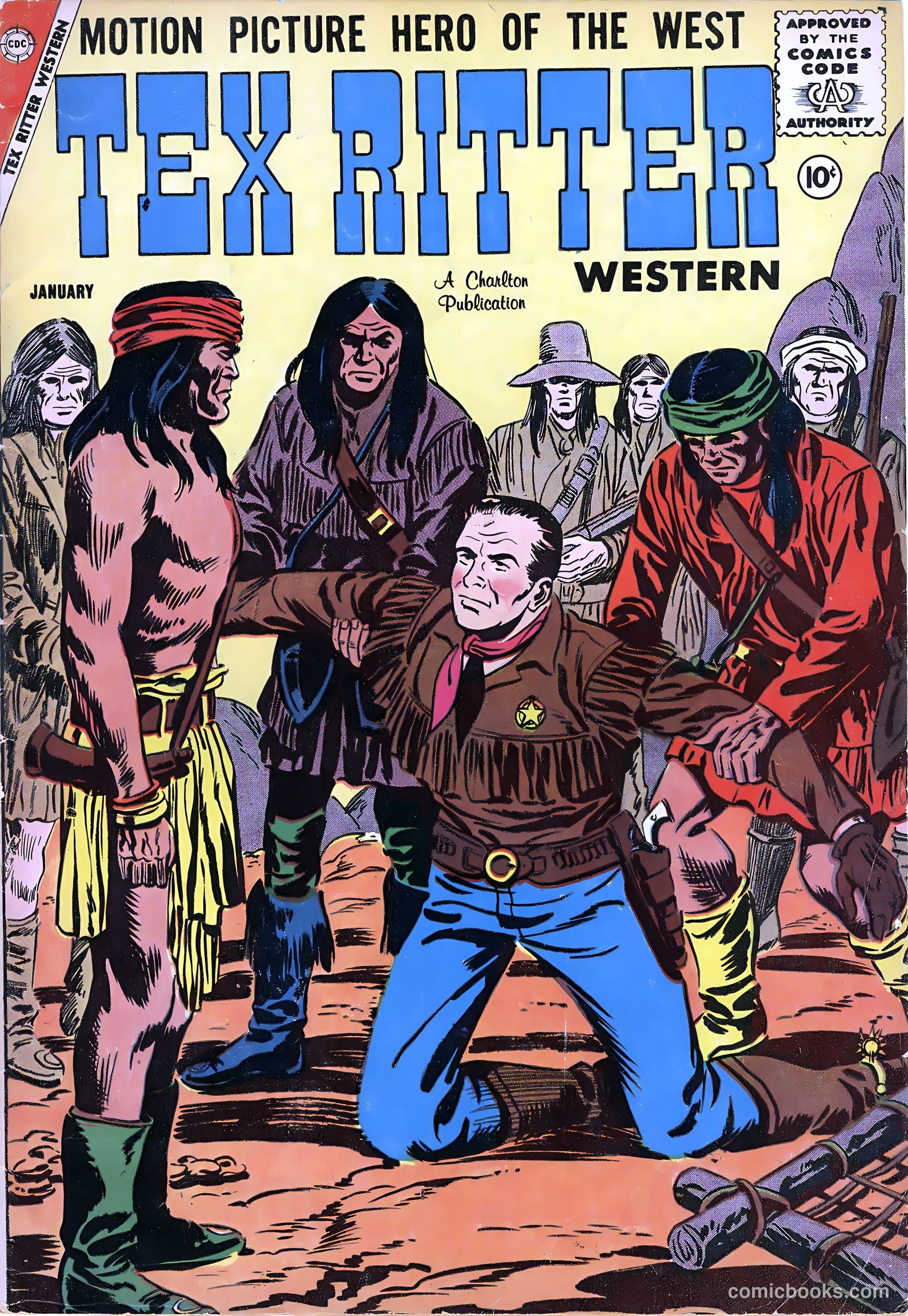 Tex Ritter Western #44 — page 1 of 36