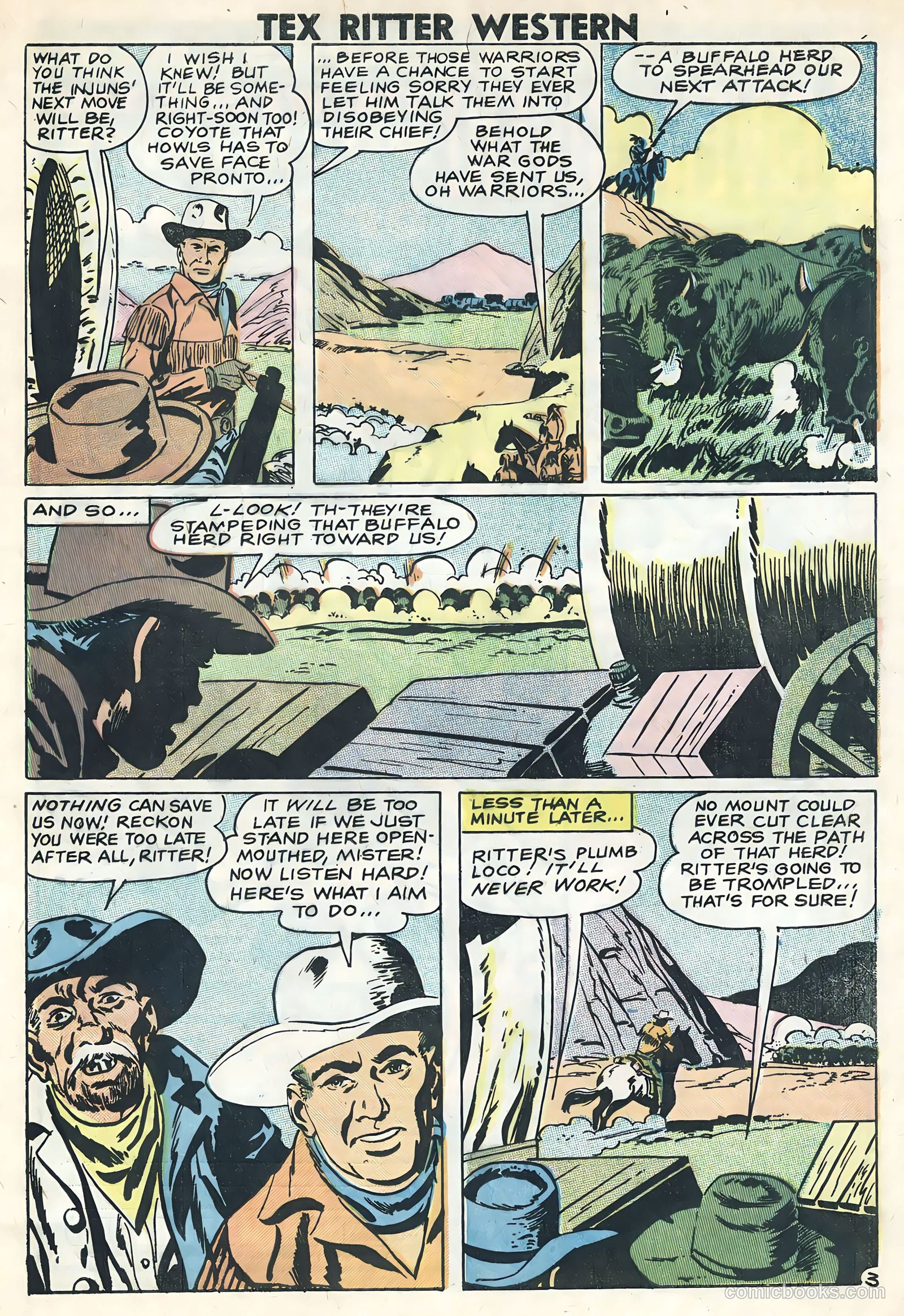 Tex Ritter Western #44 — page 5 of 36