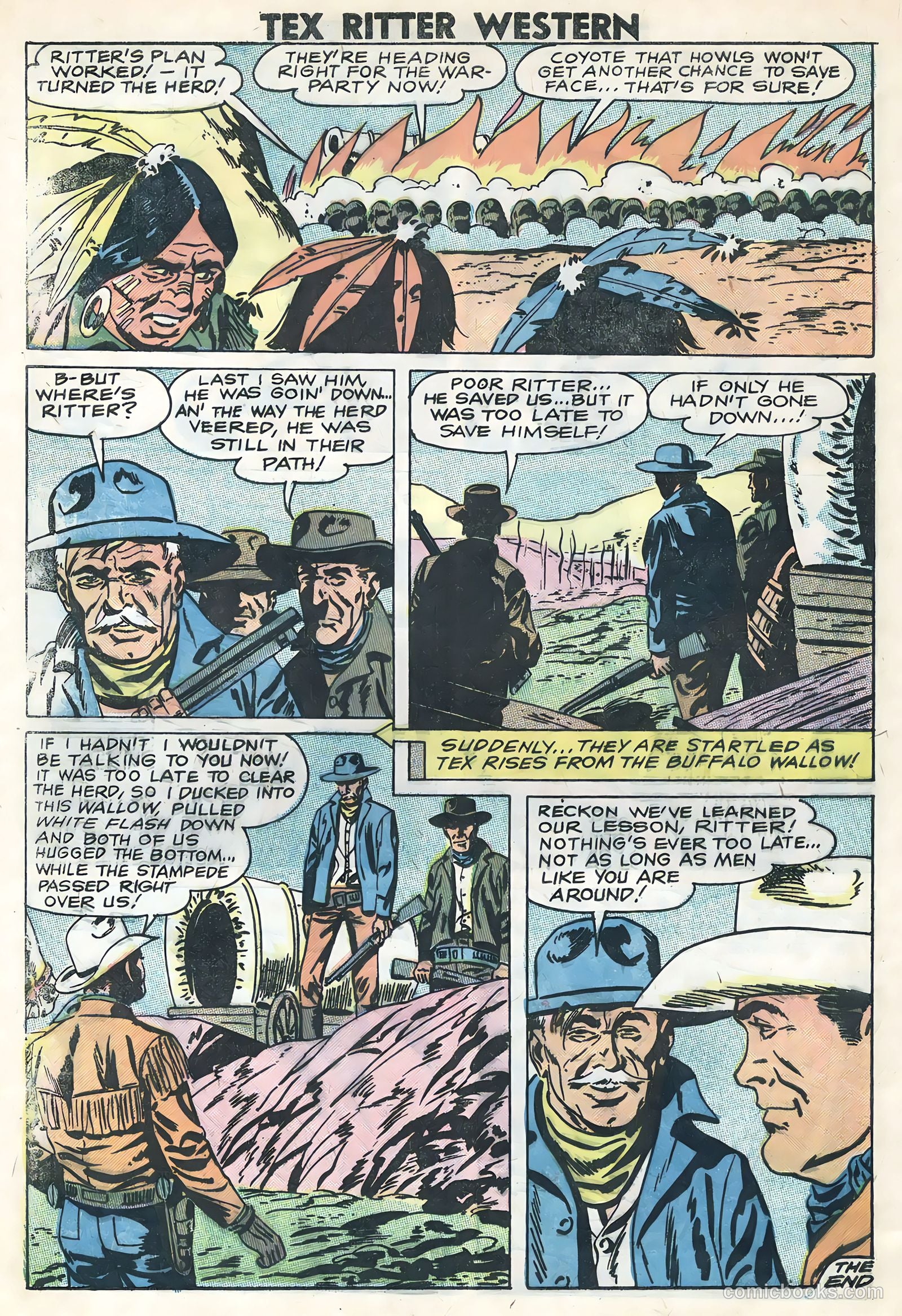 Tex Ritter Western #44 — page 8 of 36