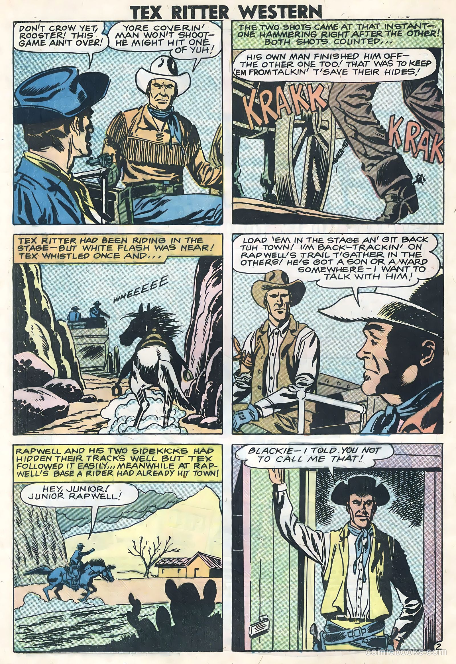 Tex Ritter Western #44 — page 16 of 36
