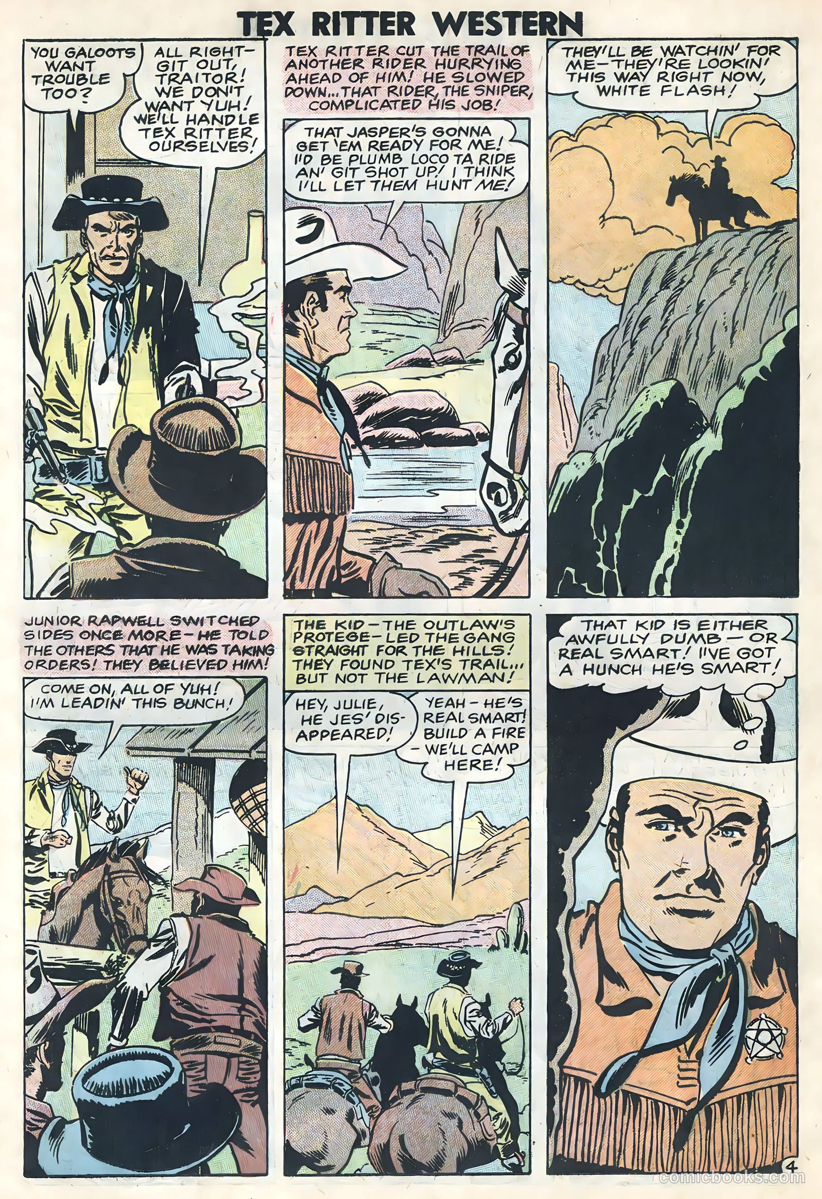 Tex Ritter Western #44 — page 18 of 36