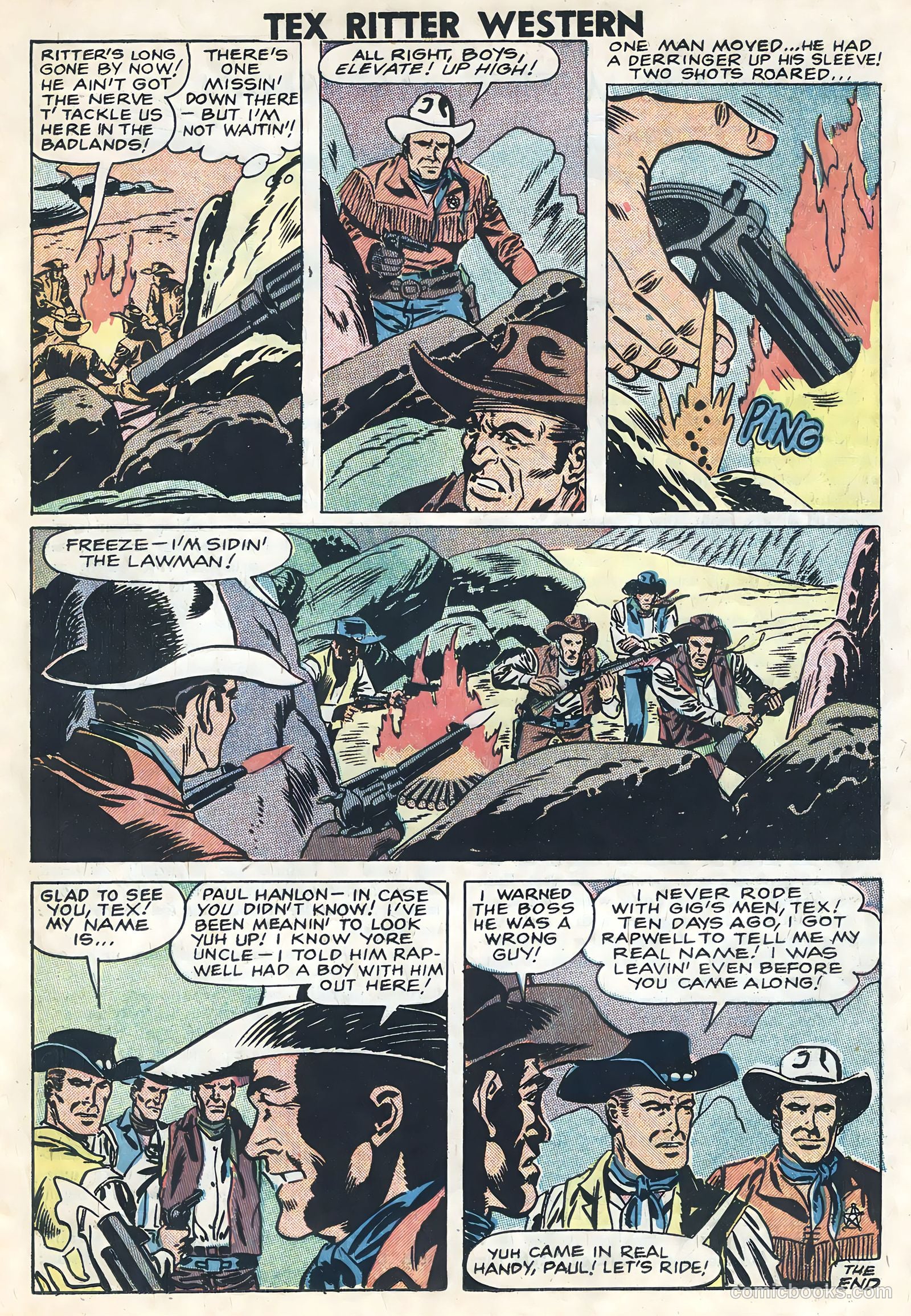 Tex Ritter Western #44 — page 19 of 36