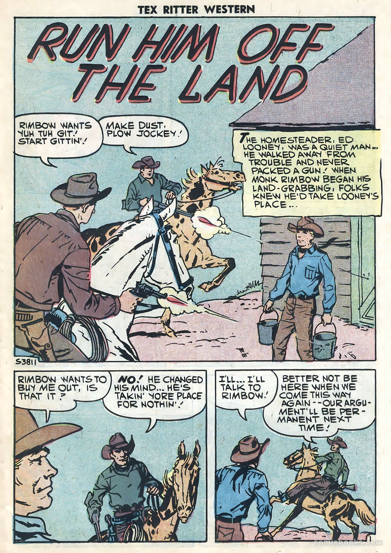 Tex Ritter Western #44 — page 23 of 36
