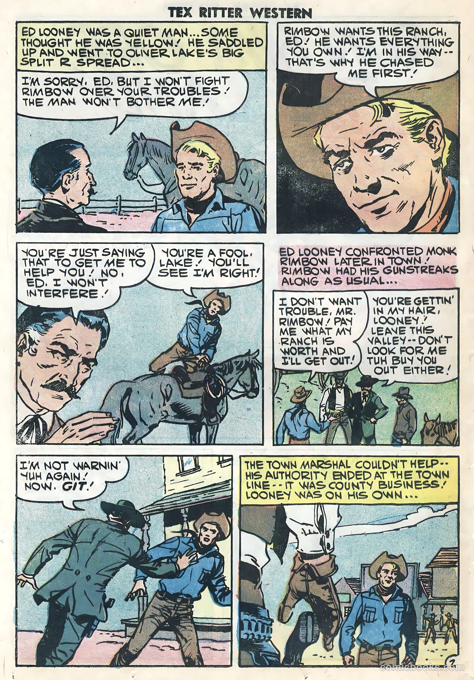 Tex Ritter Western #44 — page 24 of 36