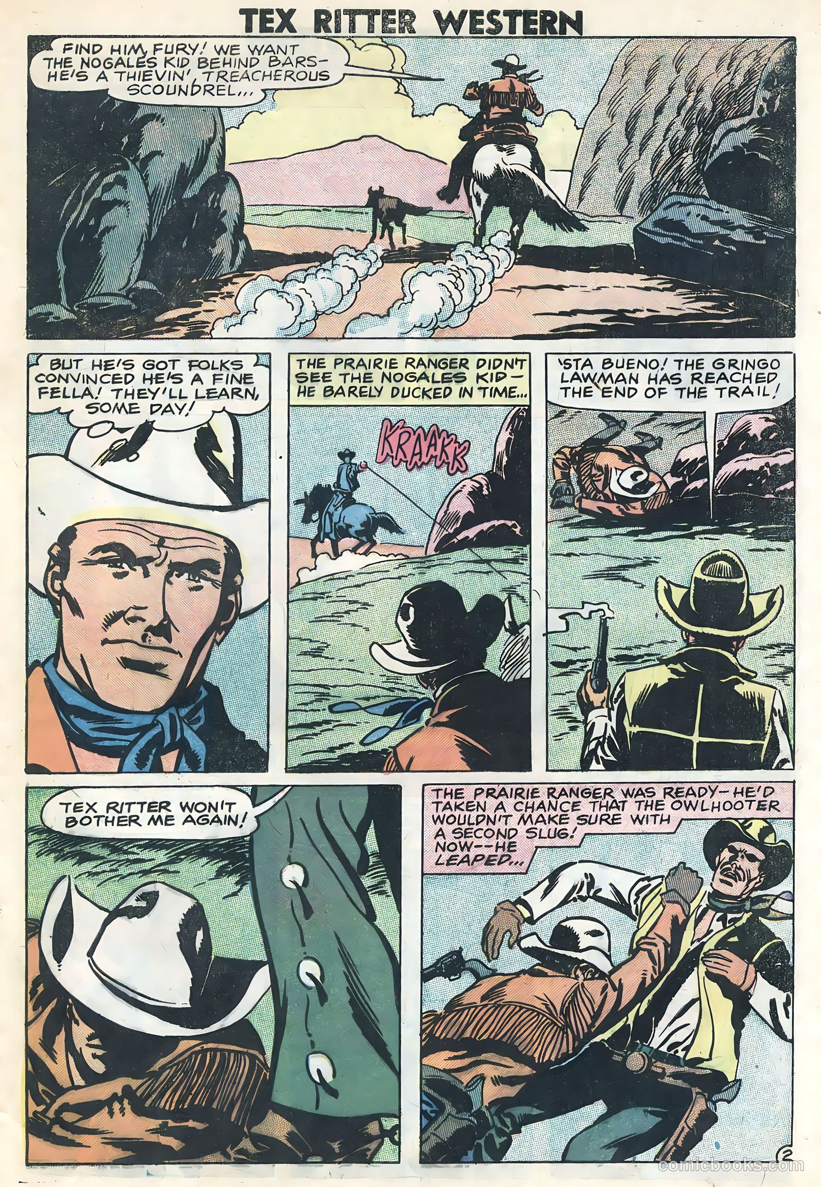 Tex Ritter Western #44 — page 29 of 36