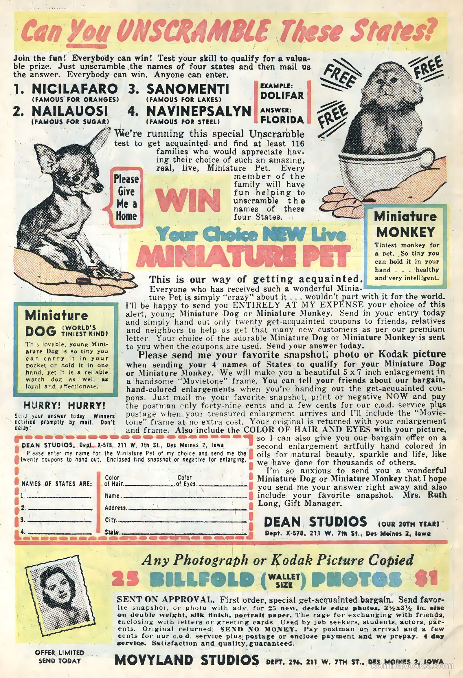 Tex Ritter Western #44 — page 34 of 36