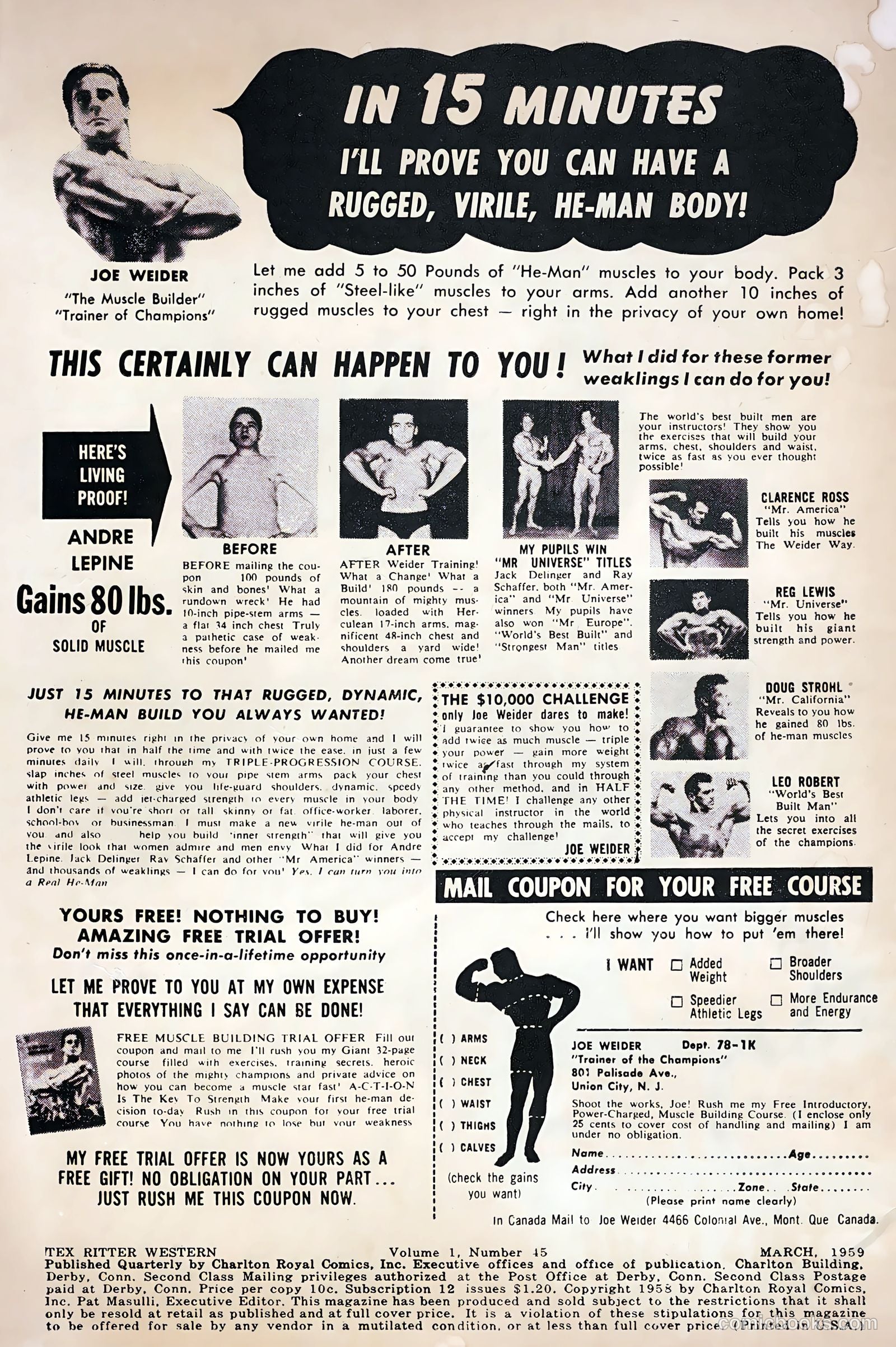 Tex Ritter Western #45 — page 2 of 35
