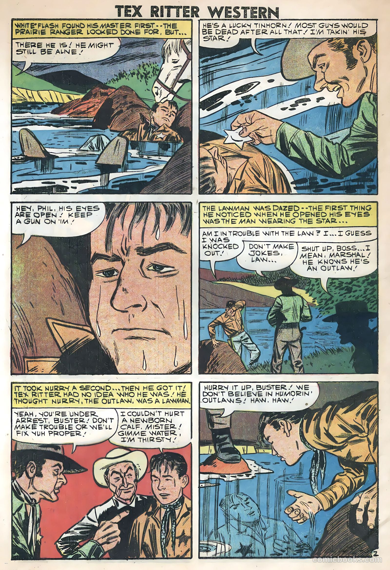 Tex Ritter Western #45 — page 4 of 35